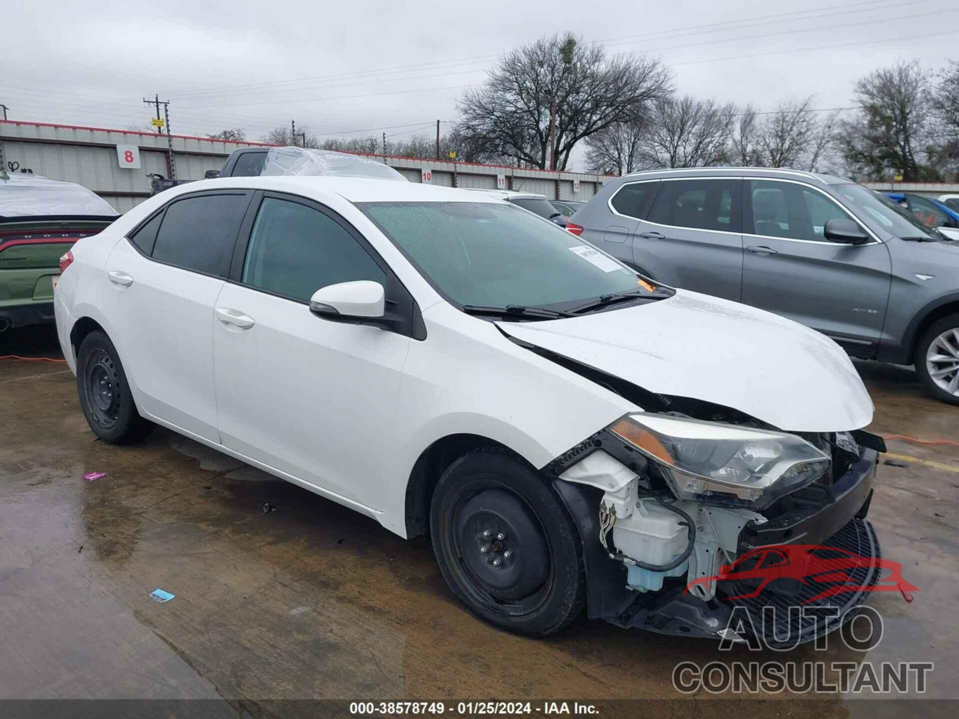 TOYOTA COROLLA 2016 - 2T1BURHE4GC646207