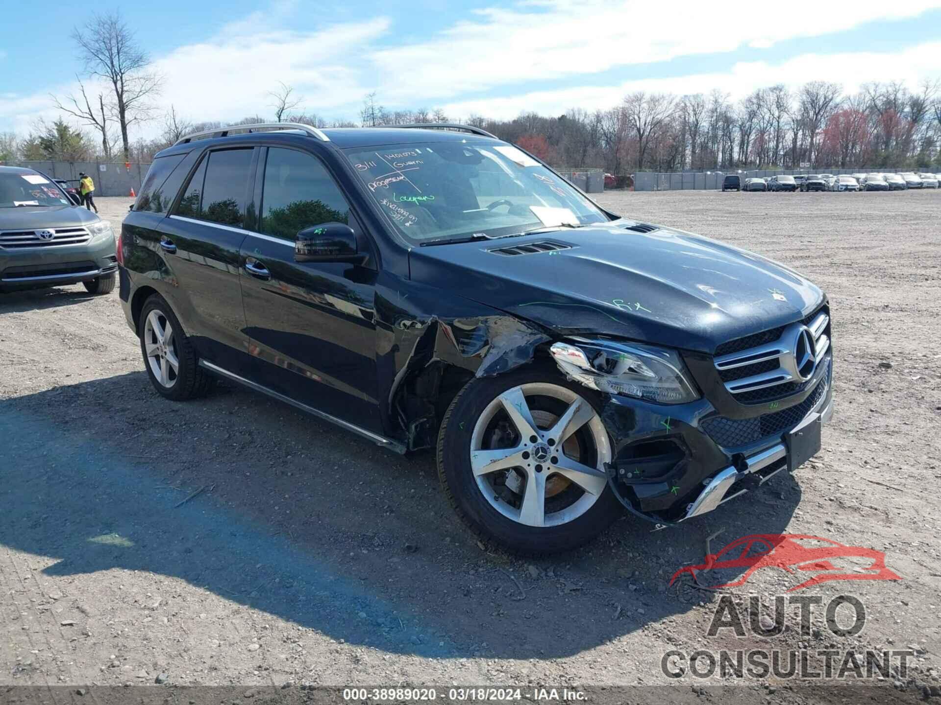 MERCEDES-BENZ GLE 350 2017 - 4JGDA5JB3HA978327