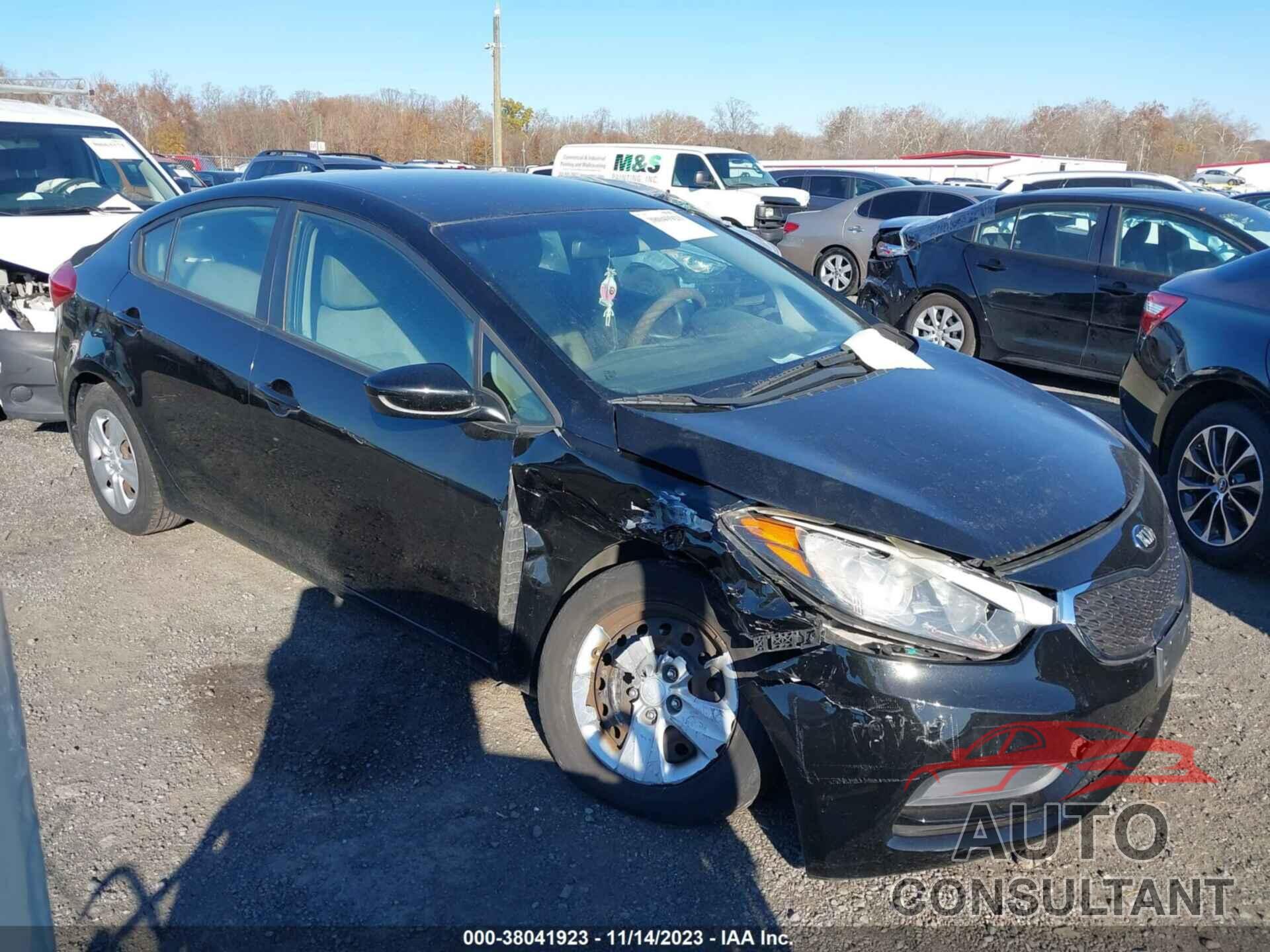 KIA FORTE 2016 - KNAFK4A68G5538664