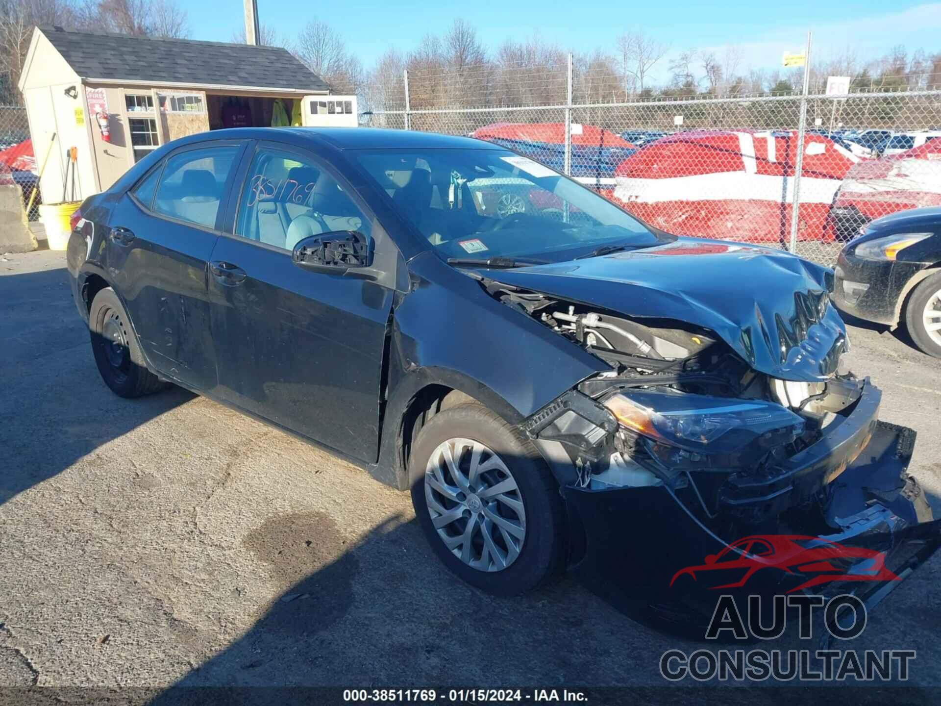 TOYOTA COROLLA 2017 - 2T1BURHE9HC914654