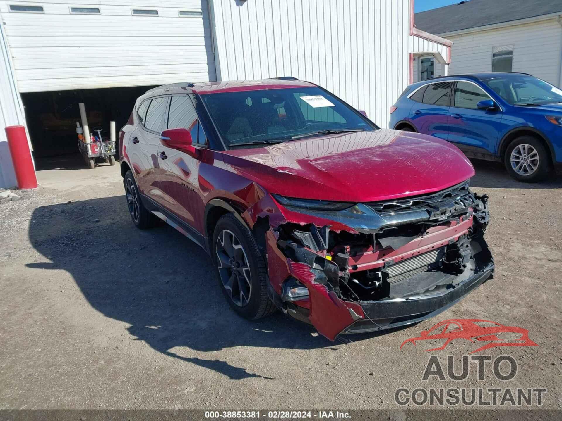 CHEVROLET BLAZER 2019 - 3GNKBJRS3KS683618