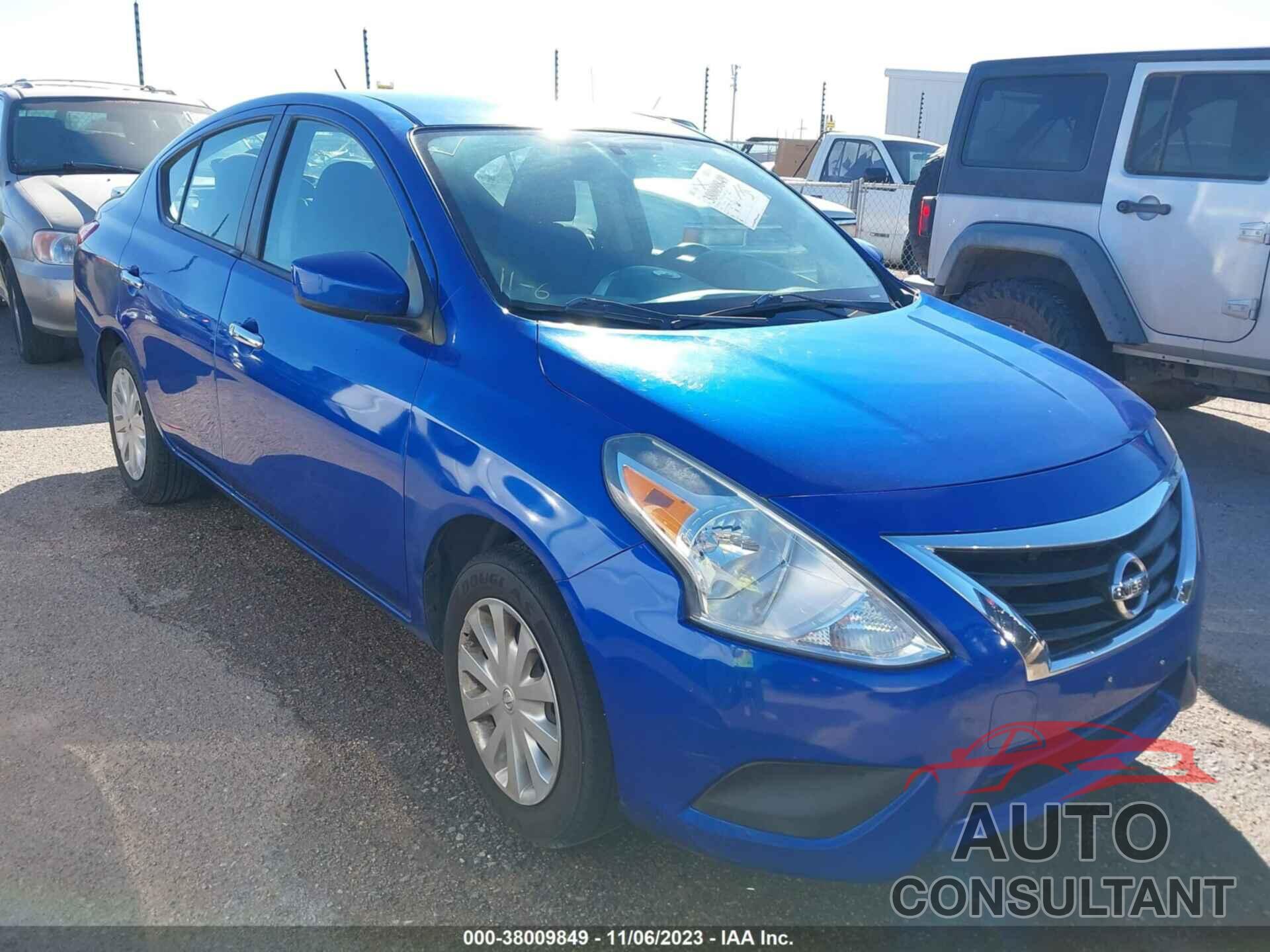 NISSAN VERSA 2016 - 3N1CN7AP7GL809580