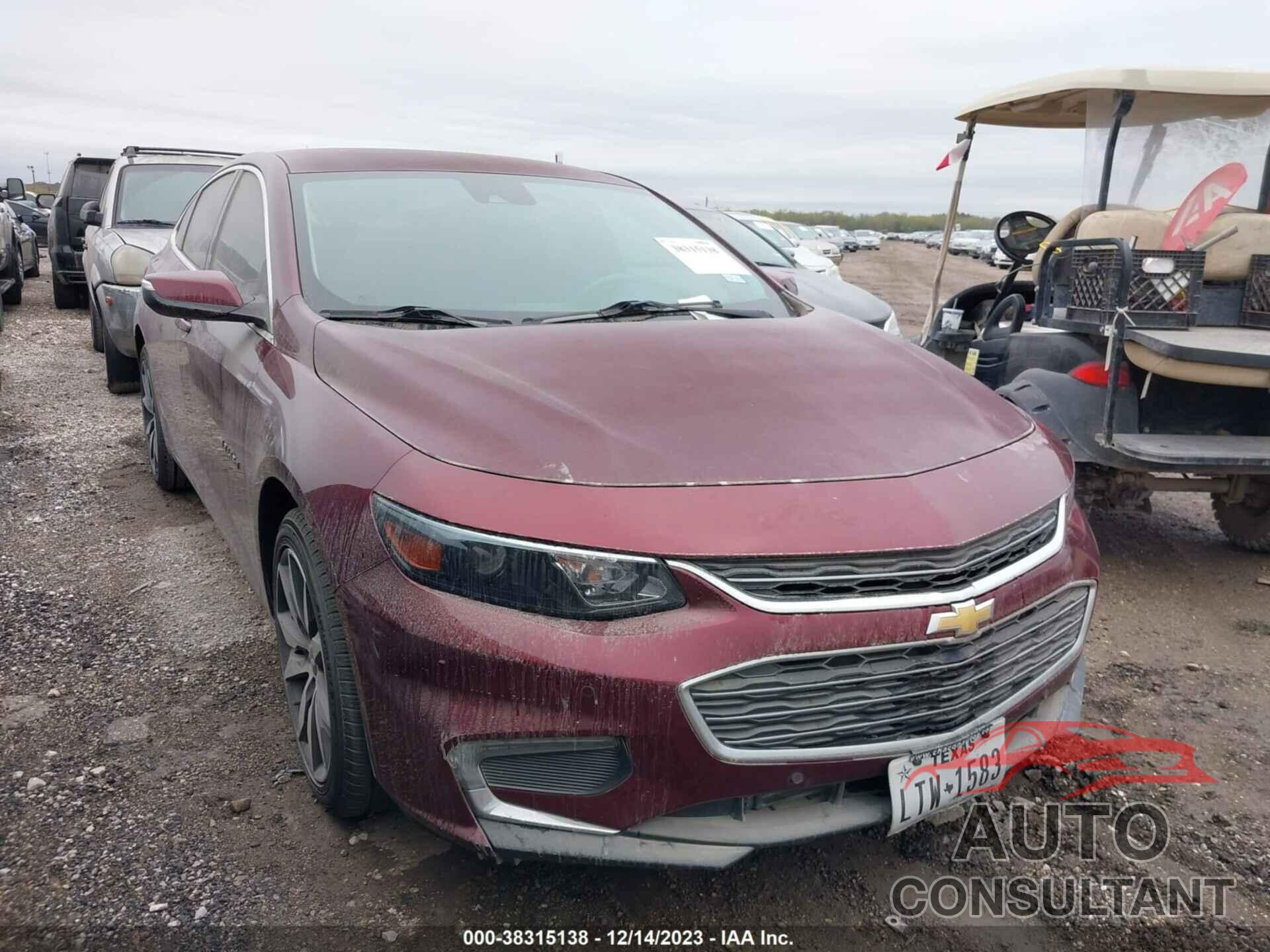 CHEVROLET MALIBU 2016 - 1G1ZF5SX6GF272744