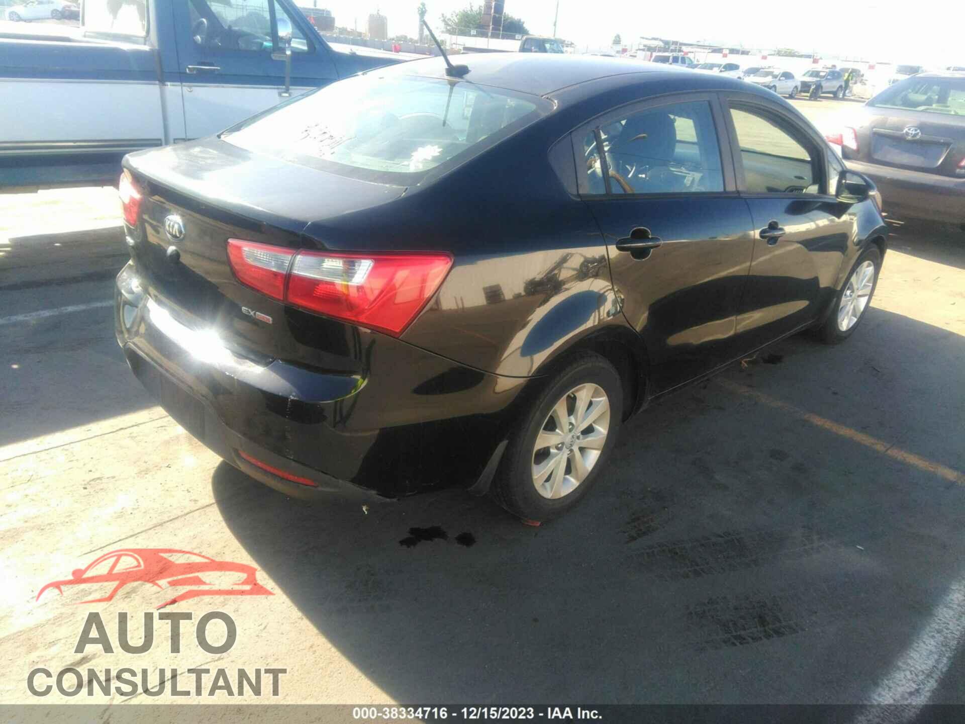 KIA RIO 2015 - KNADN4A36F6447034