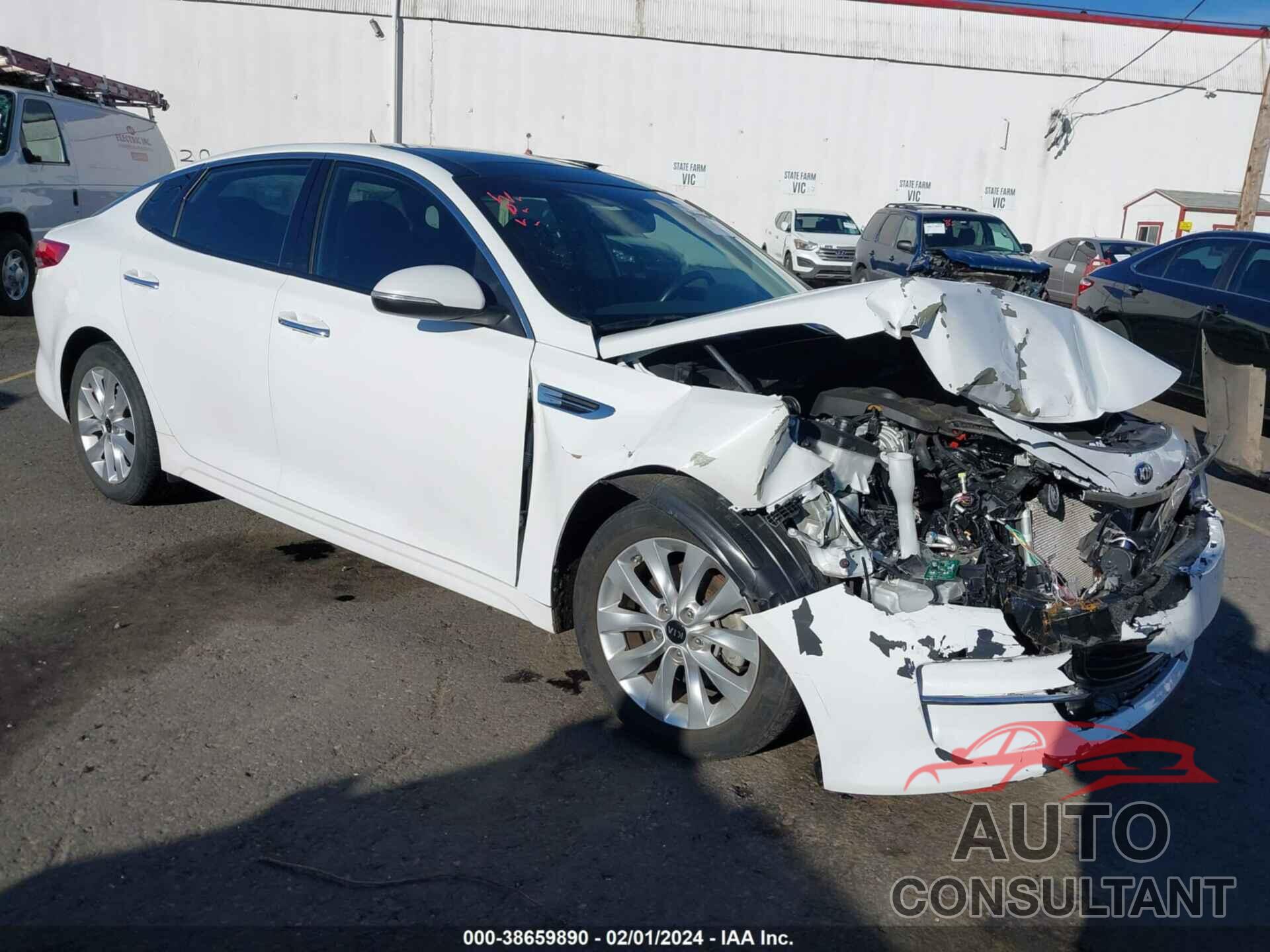 KIA OPTIMA 2016 - 5XXGU4L36GG013165