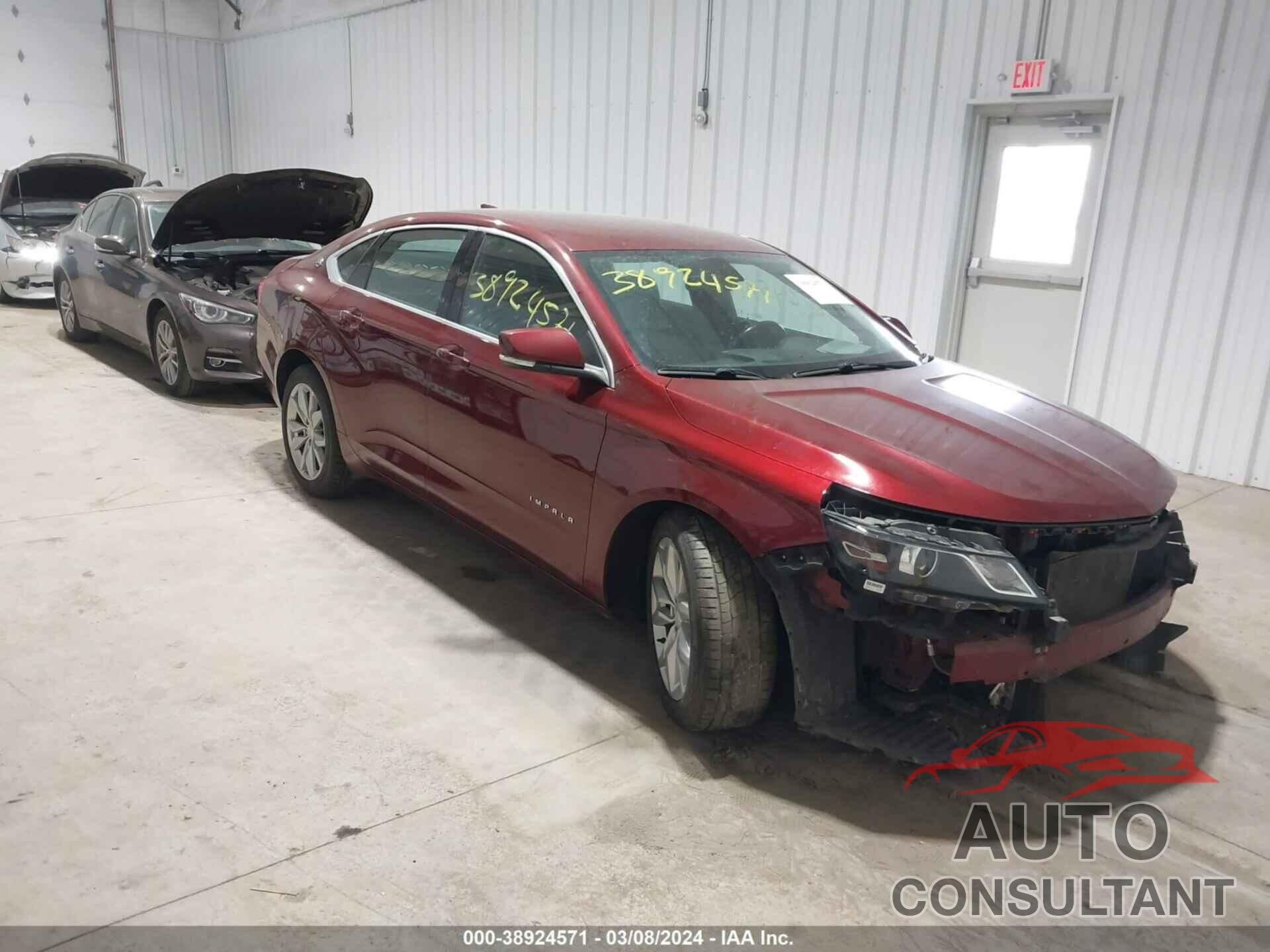 CHEVROLET IMPALA 2016 - 2G1115S36G9185069