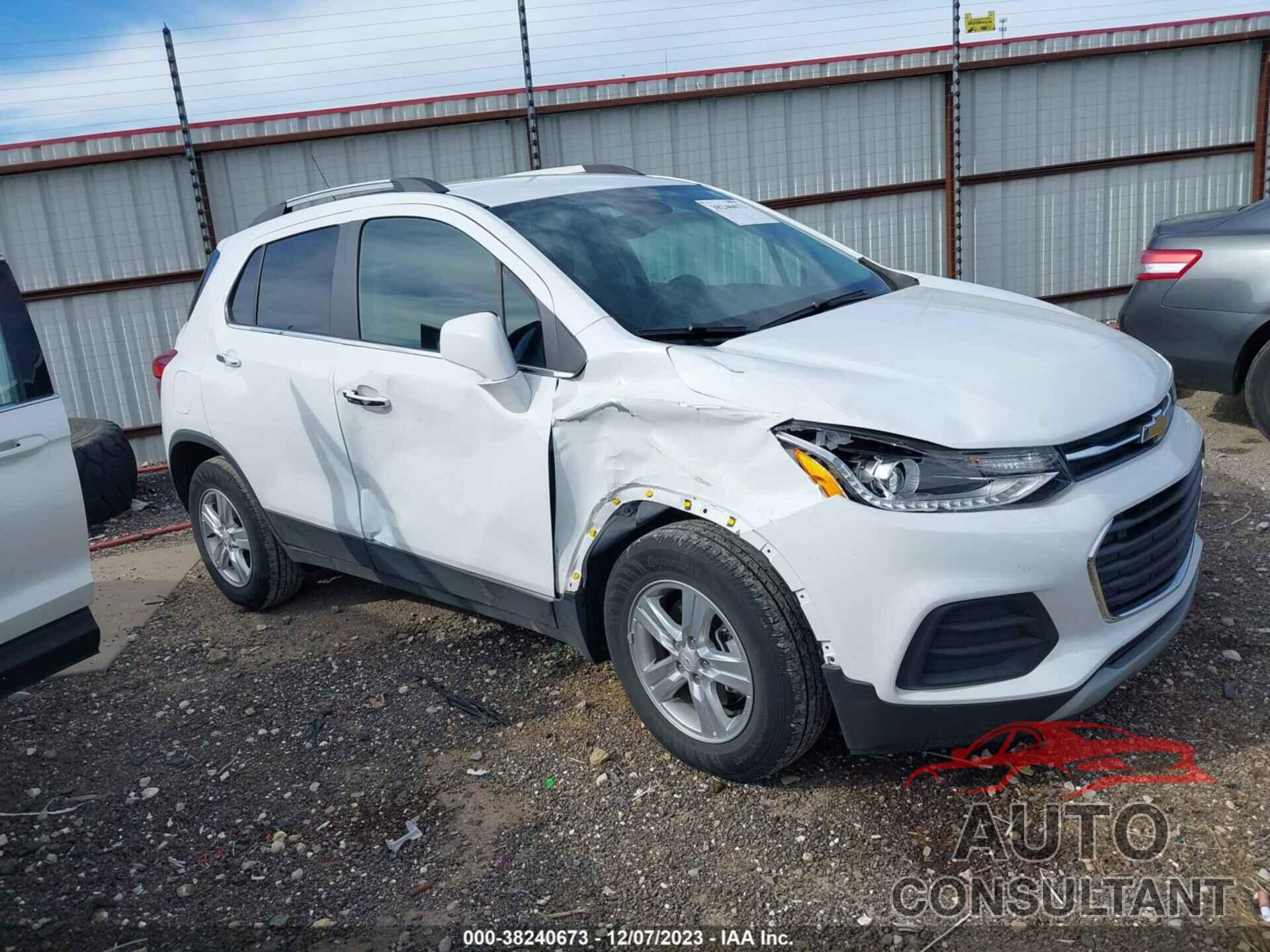 CHEVROLET TRAX 2019 - KL7CJLSB4KB791082