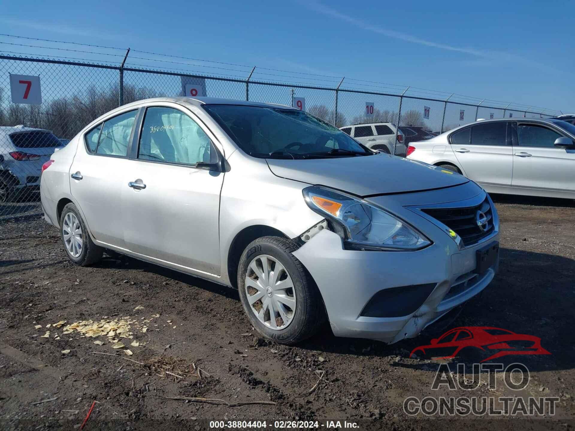 NISSAN VERSA 2019 - 3N1CN7AP8KL822735