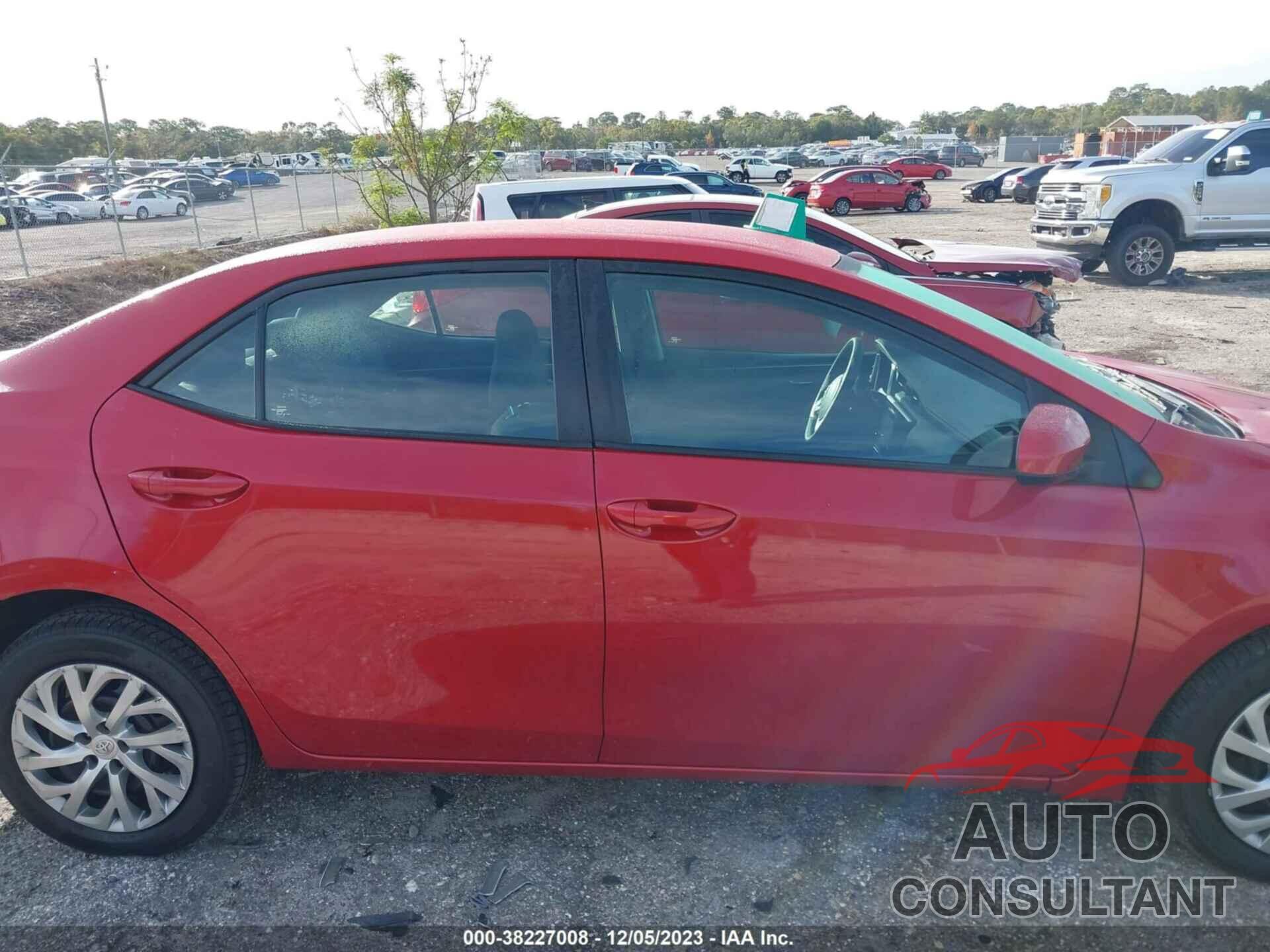 TOYOTA COROLLA 2019 - 2T1BURHEXKC204914