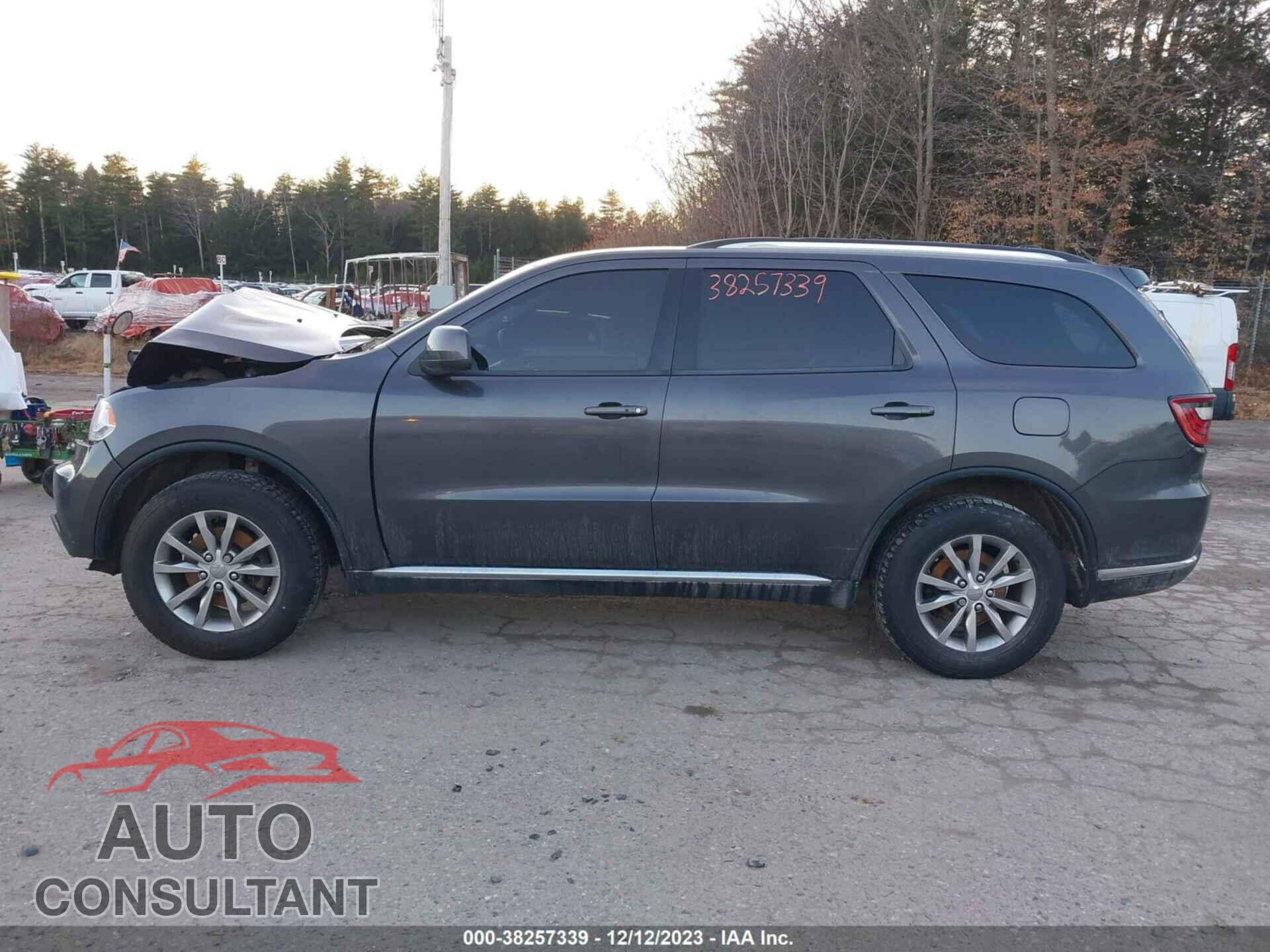 DODGE DURANGO 2017 - 1C4RDJAG8HC752942