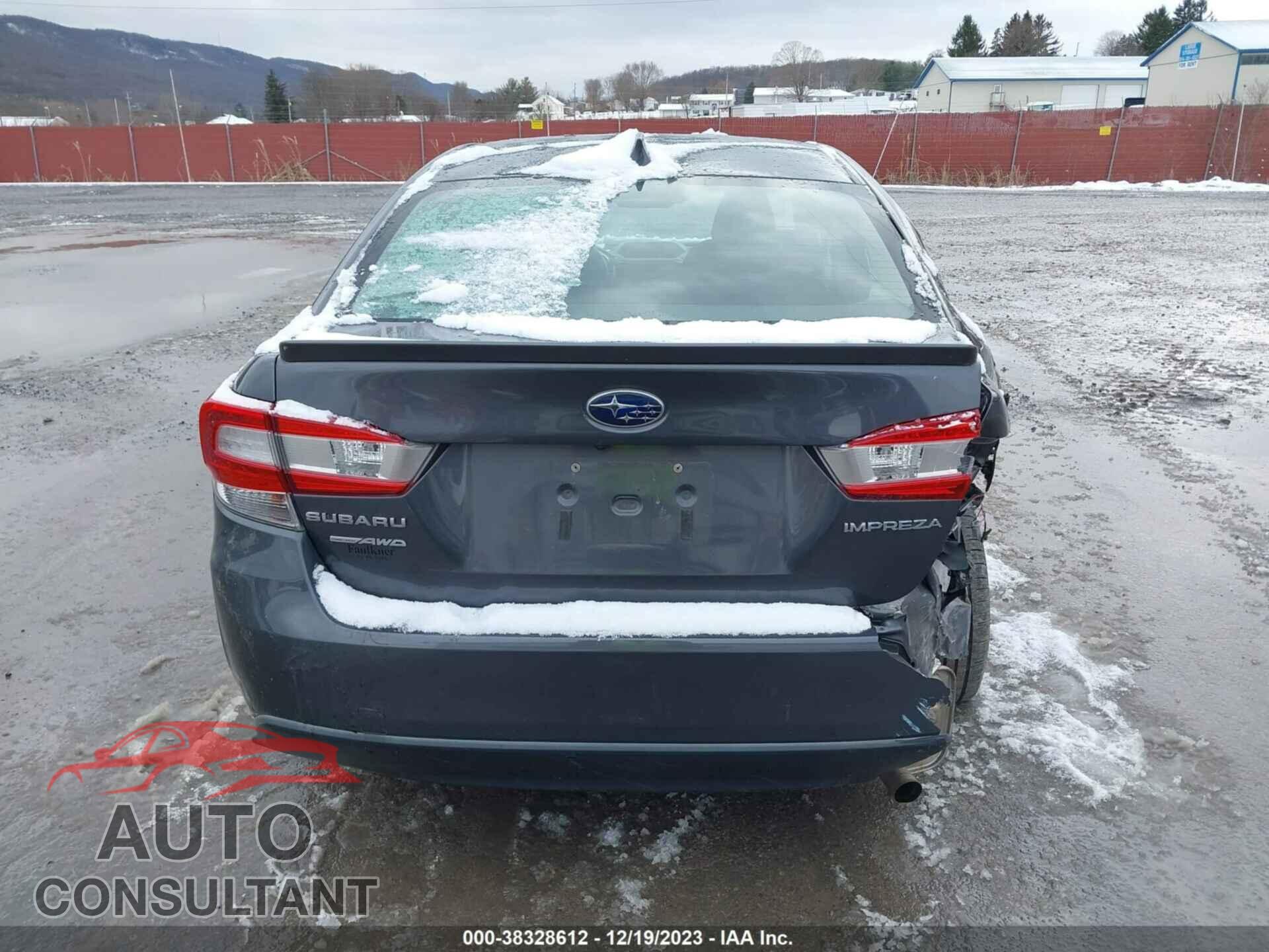 SUBARU IMPREZA 2018 - 4S3GKAB65J3609214