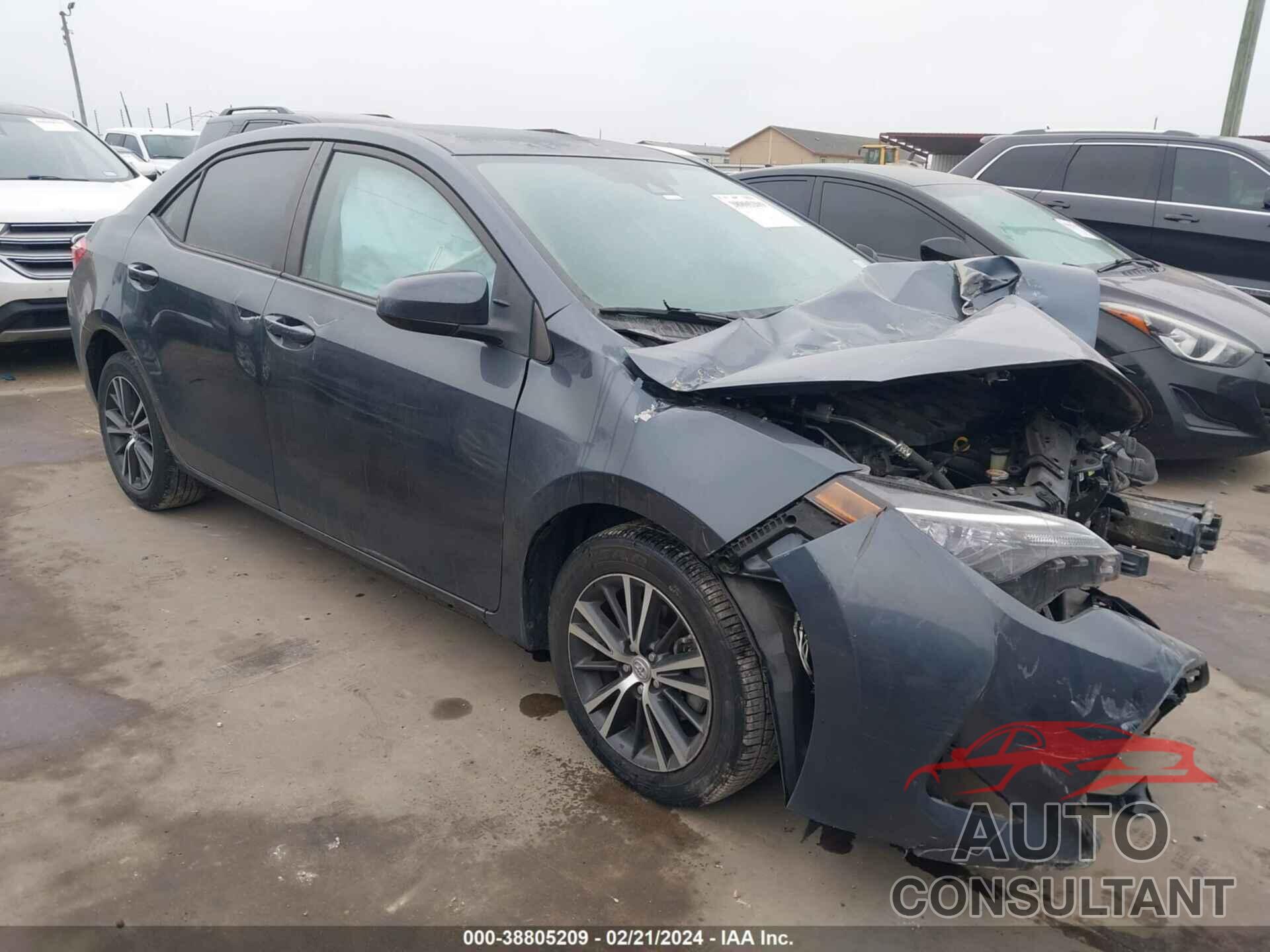 TOYOTA COROLLA 2017 - 2T1BURHE9HC806115