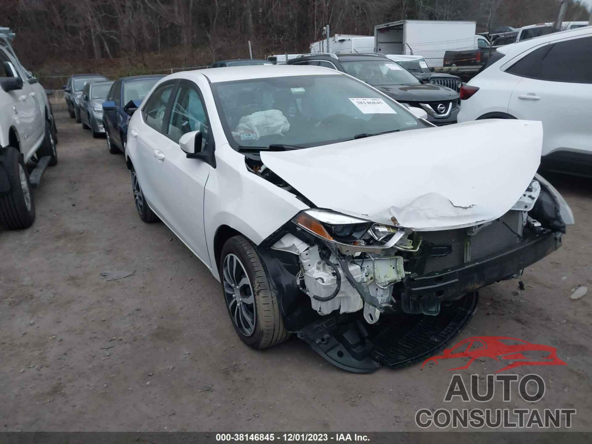 TOYOTA COROLLA 2016 - 2T1BURHE1GC512481