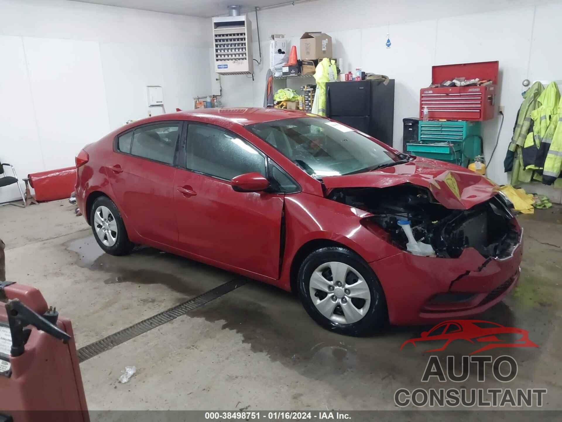 KIA FORTE 2016 - KNAFK4A64G5568020