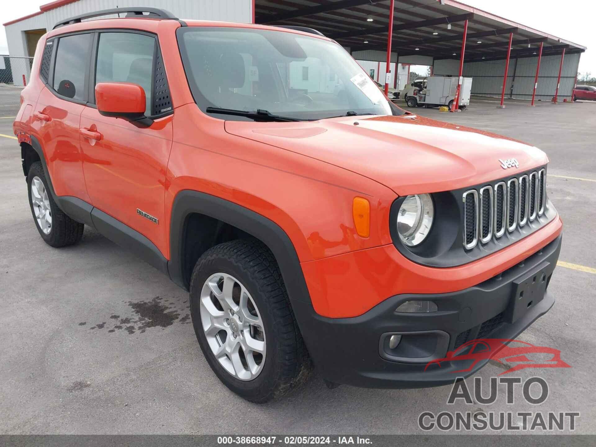 JEEP RENEGADE 2018 - ZACCJBBB6JPJ37537