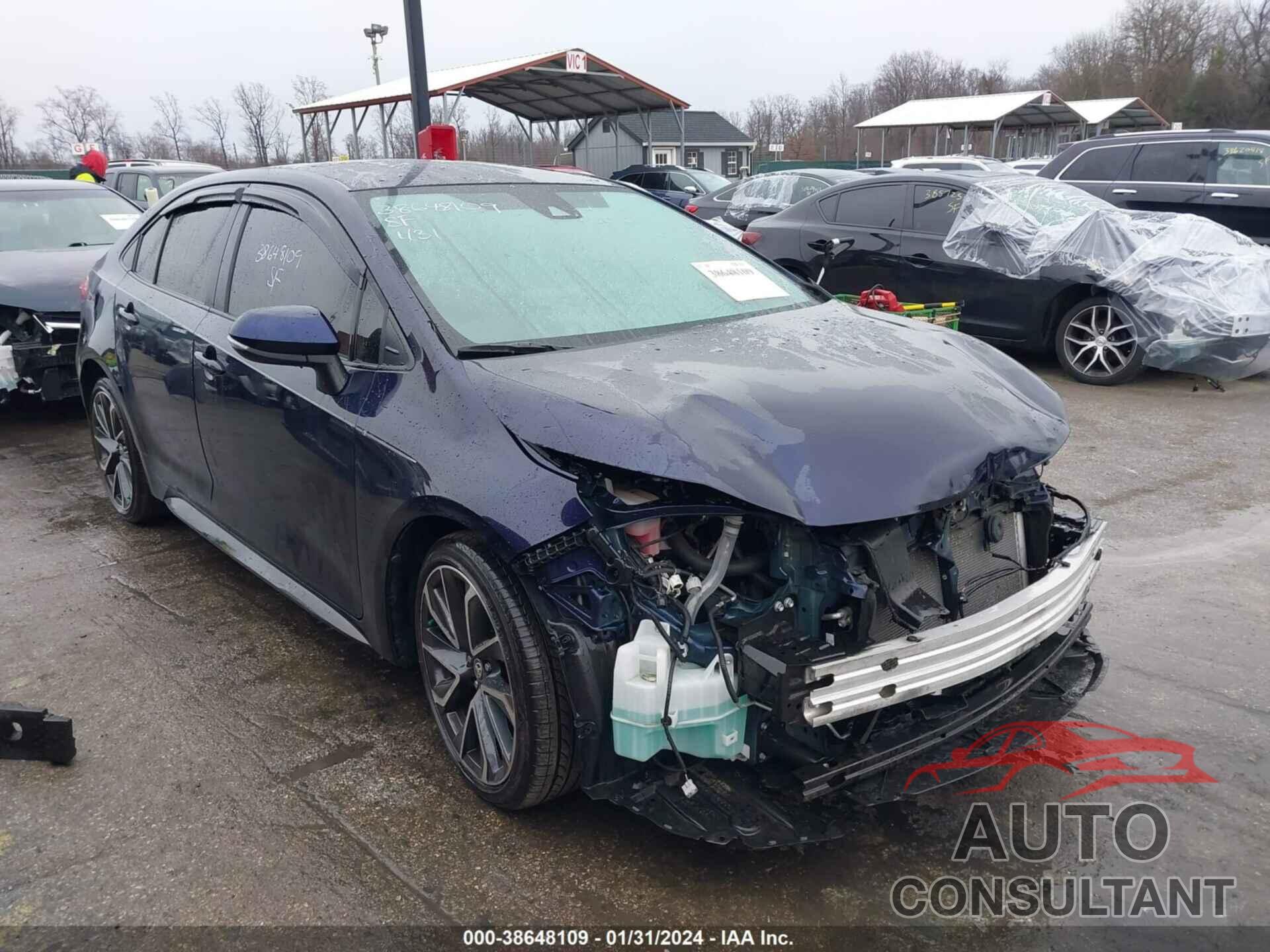 TOYOTA COROLLA 2021 - JTDS4MCE4MJ074825