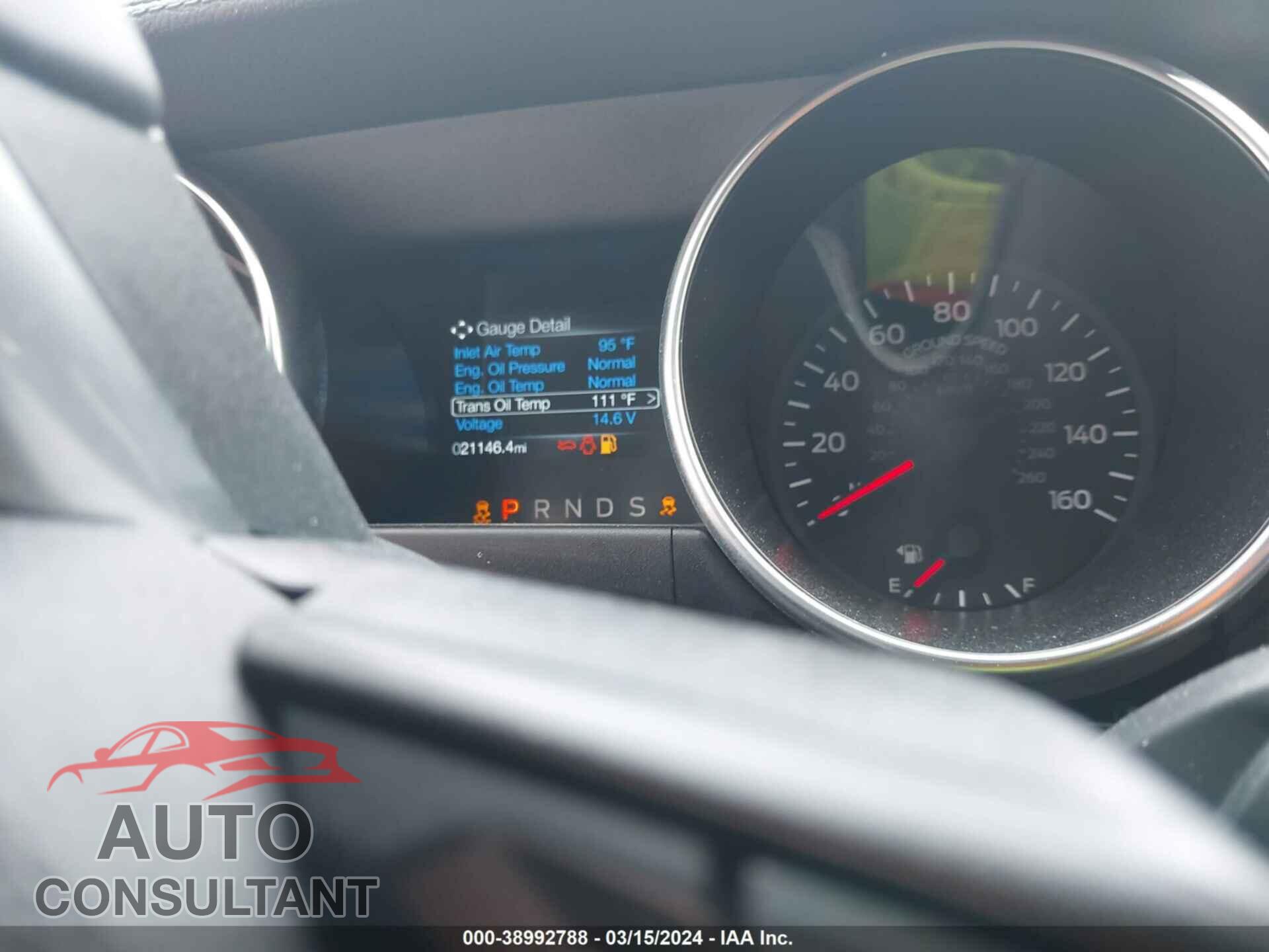 FORD MUSTANG 2023 - 1FA6P8THXP5110000