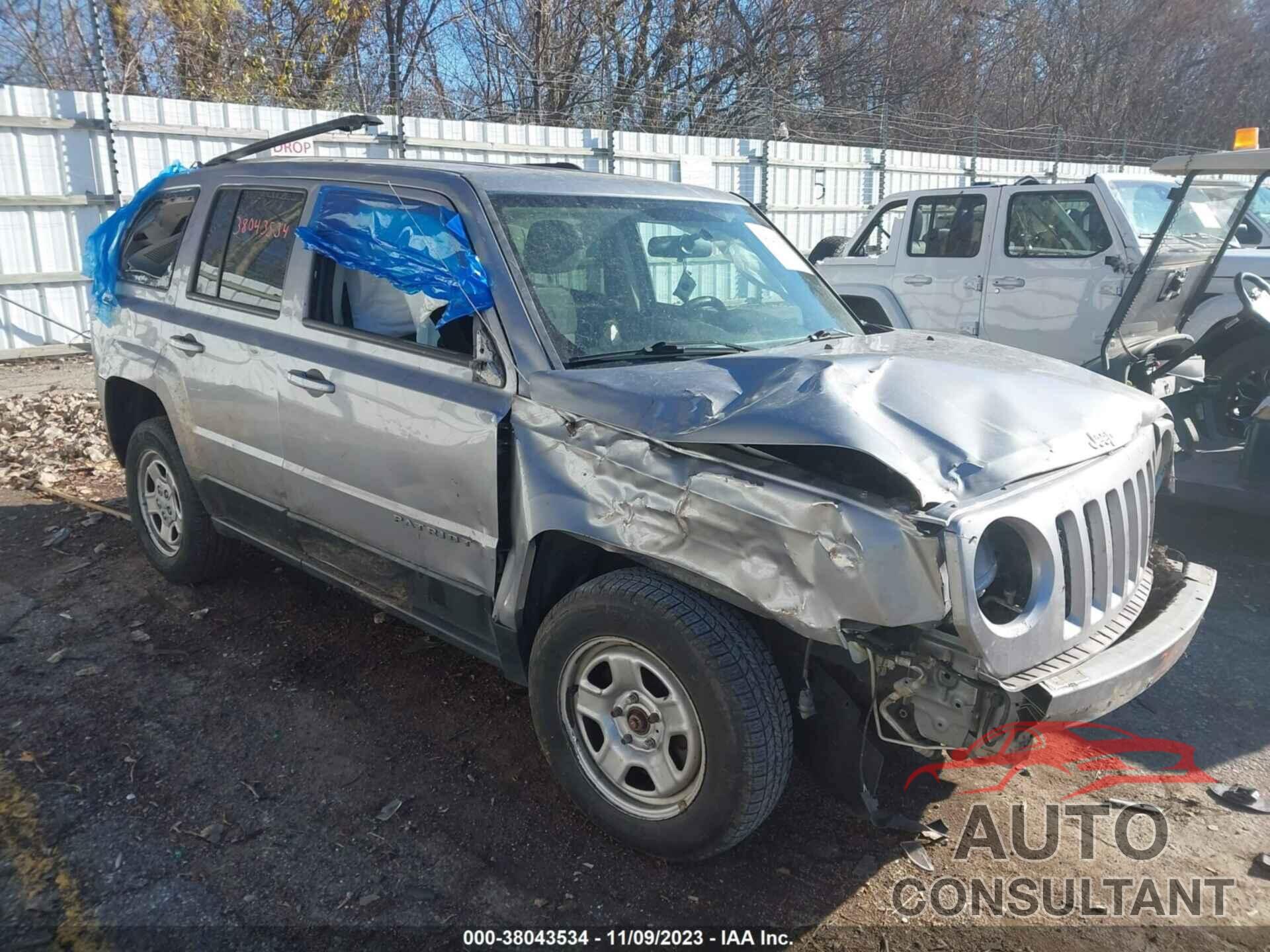 JEEP PATRIOT 2015 - 1C4NJRAB4FD100515