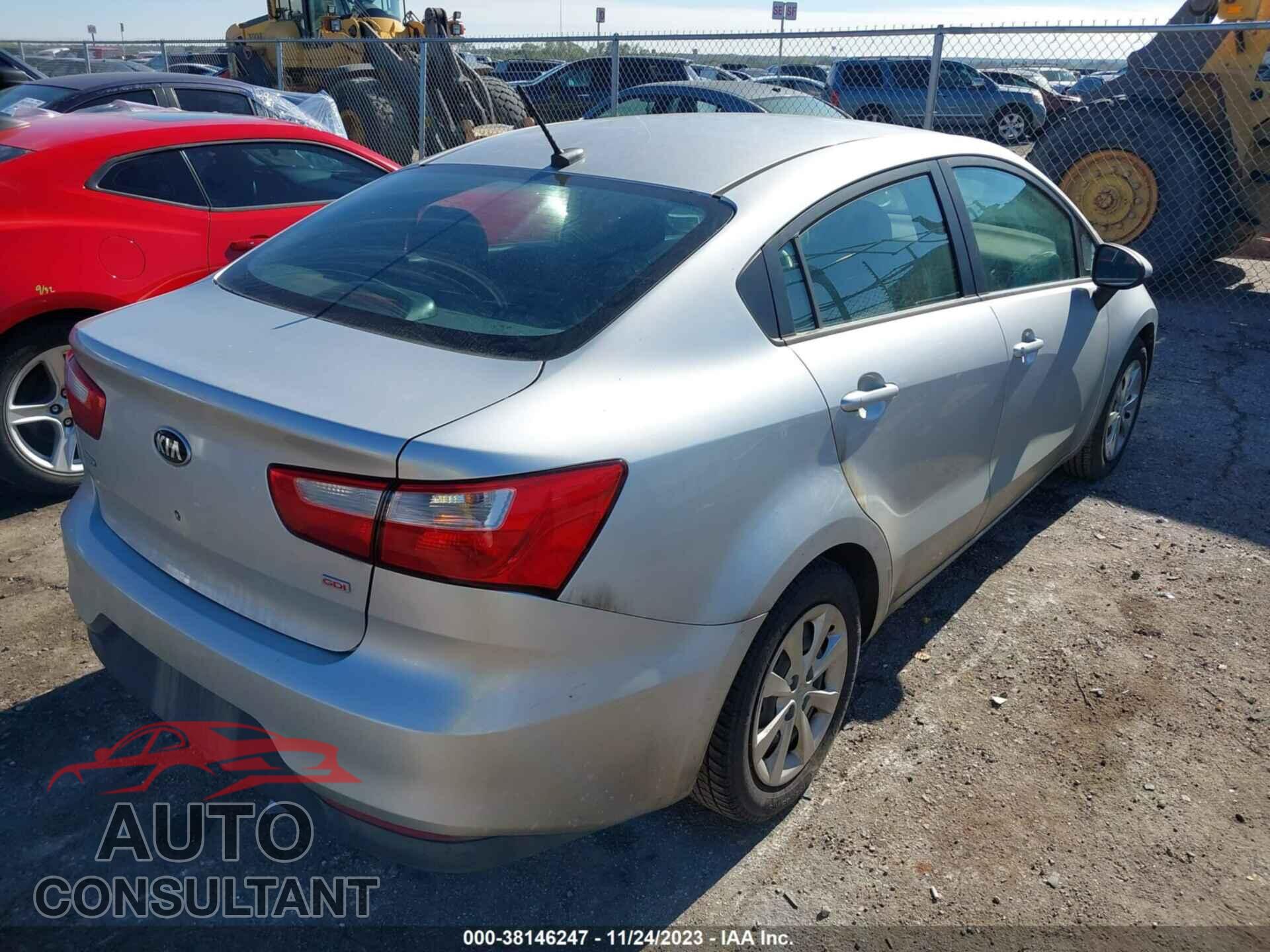 KIA RIO 2017 - KNADM4A39H6049029