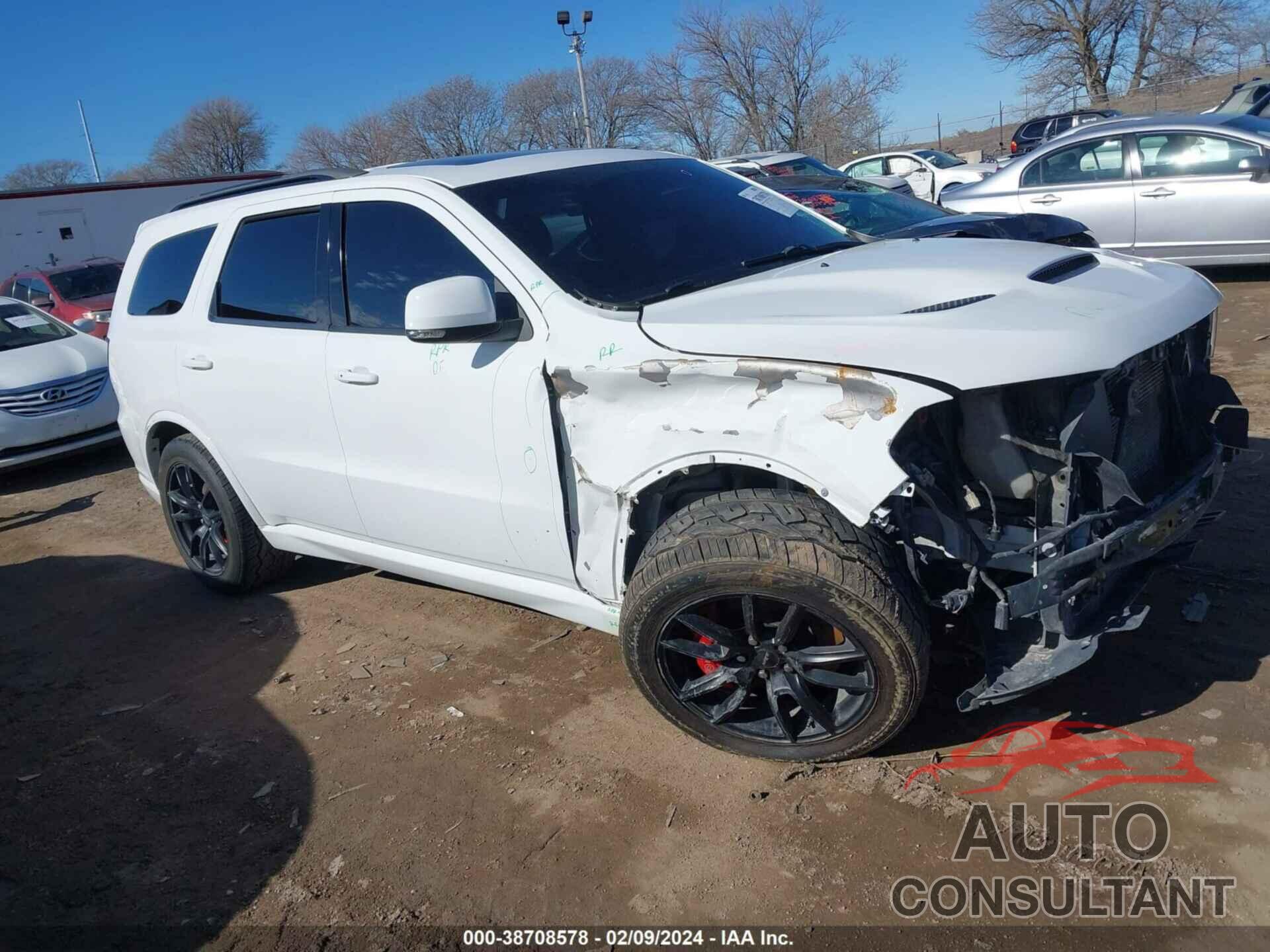 DODGE DURANGO 2018 - 1C4SDJGJ5JC243045