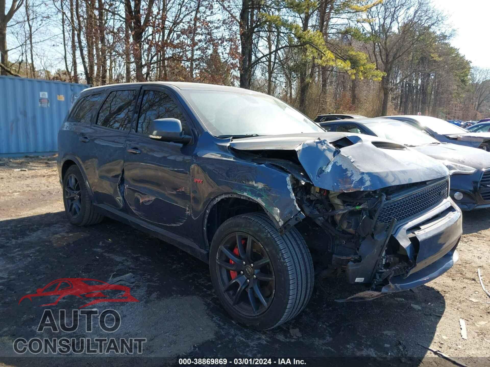 DODGE DURANGO 2020 - 1C4SDJGJ6LC412539