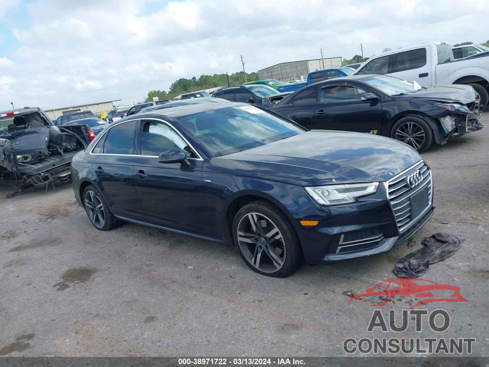 AUDI A4 2018 - WAULMAF47JN004629