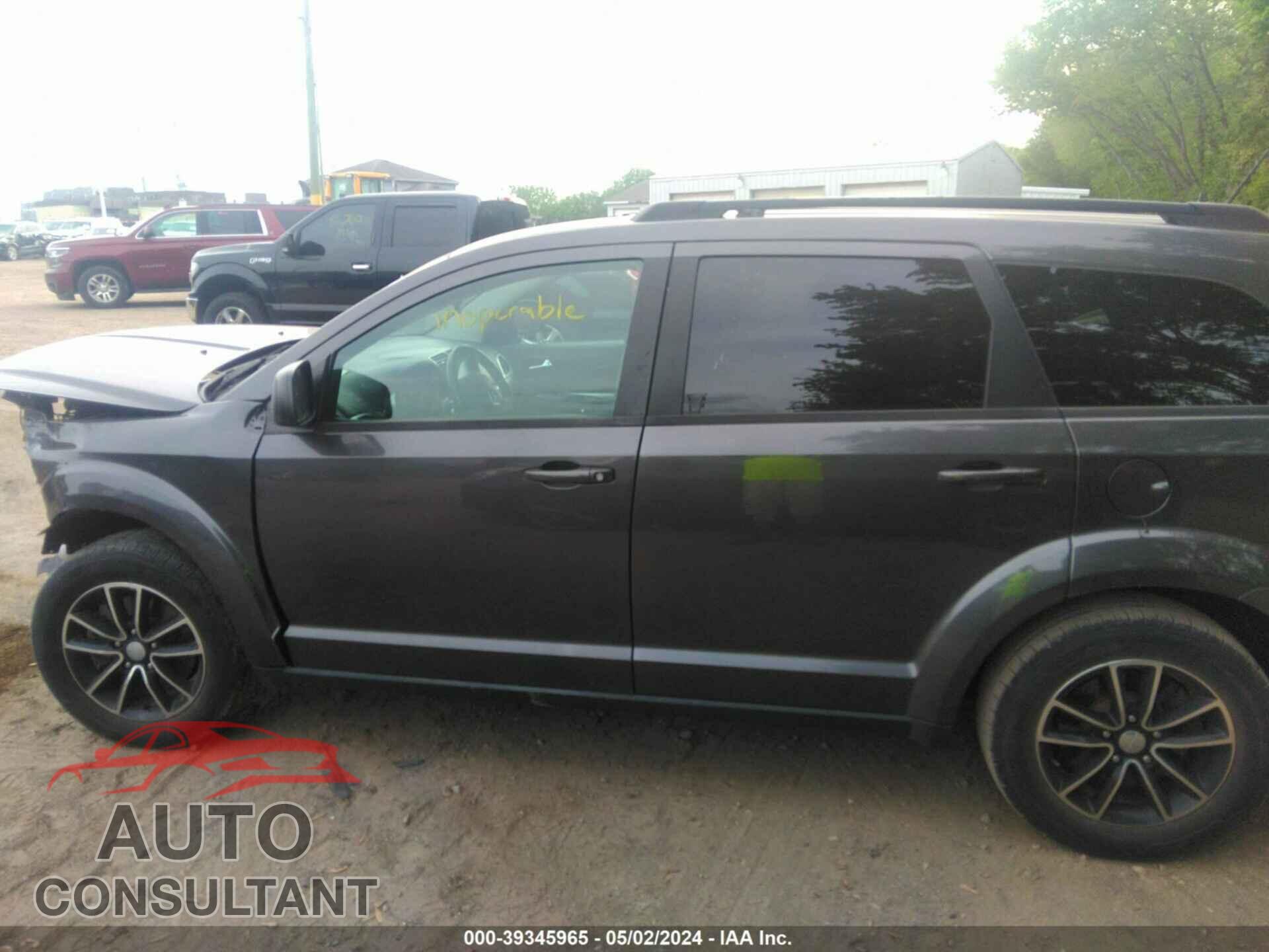 DODGE JOURNEY 2017 - 3C4PDCAB7HT662287