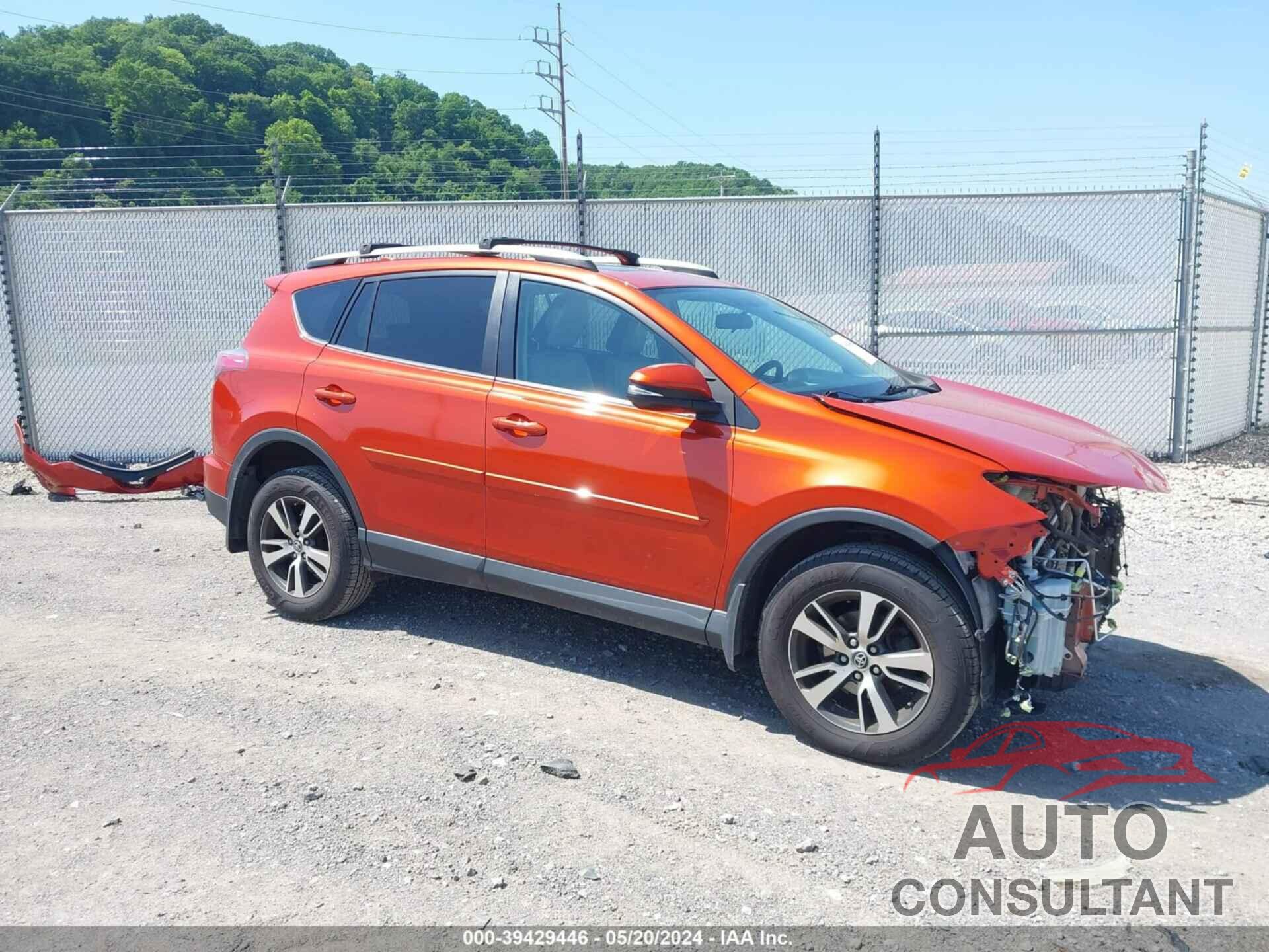 TOYOTA RAV4 2016 - 2T3RFREV7GW422318