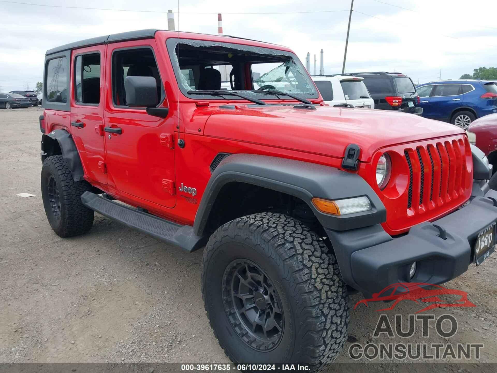 JEEP WRANGLER UNLIMITED 2021 - 1C4HJXDN1MW523576
