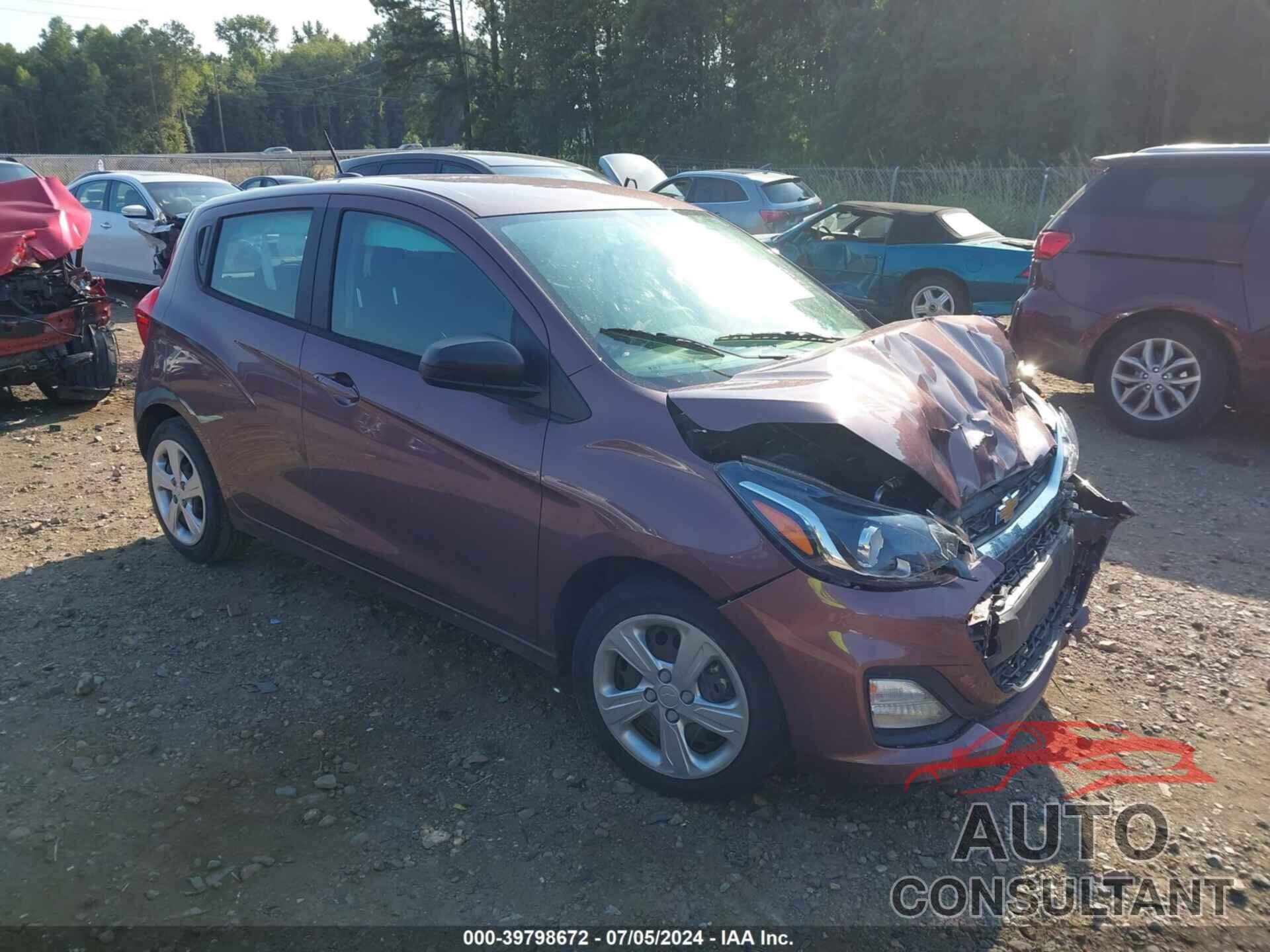 CHEVROLET SPARK 2019 - KL8CB6SA2KC780920