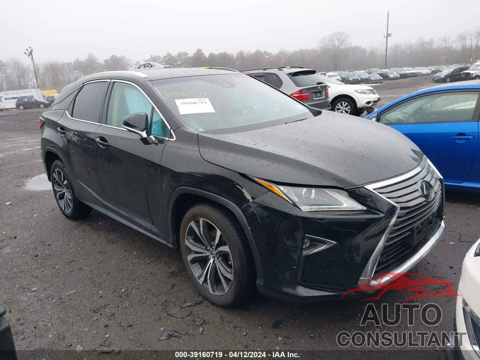 LEXUS RX 2019 - 2T2BZMCA0KC199551