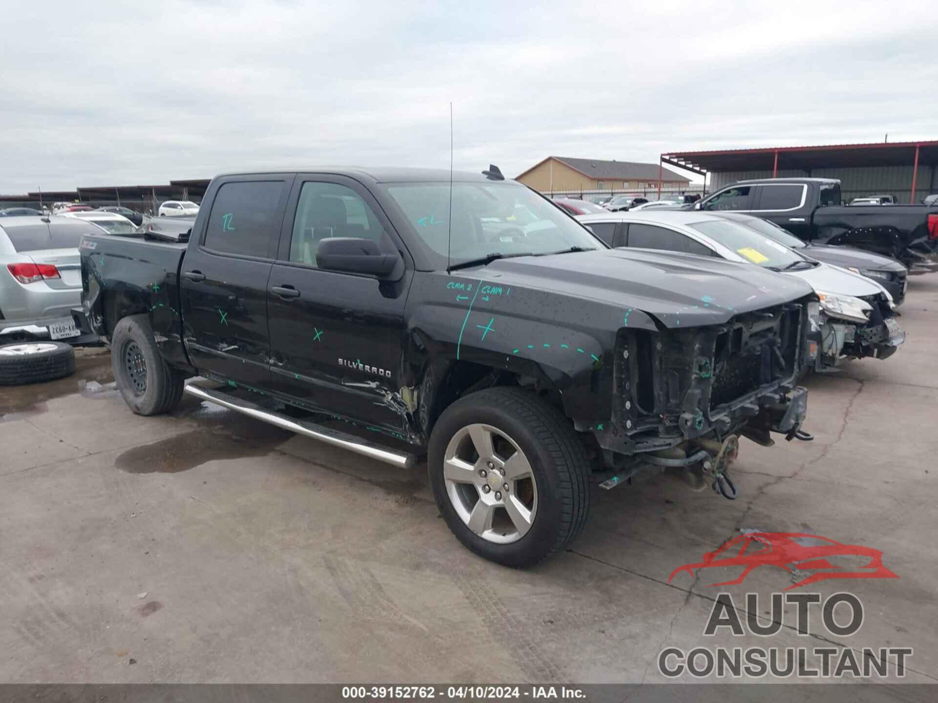 CHEVROLET SILVERADO 1500 2016 - 3GCUKREC0GG380420