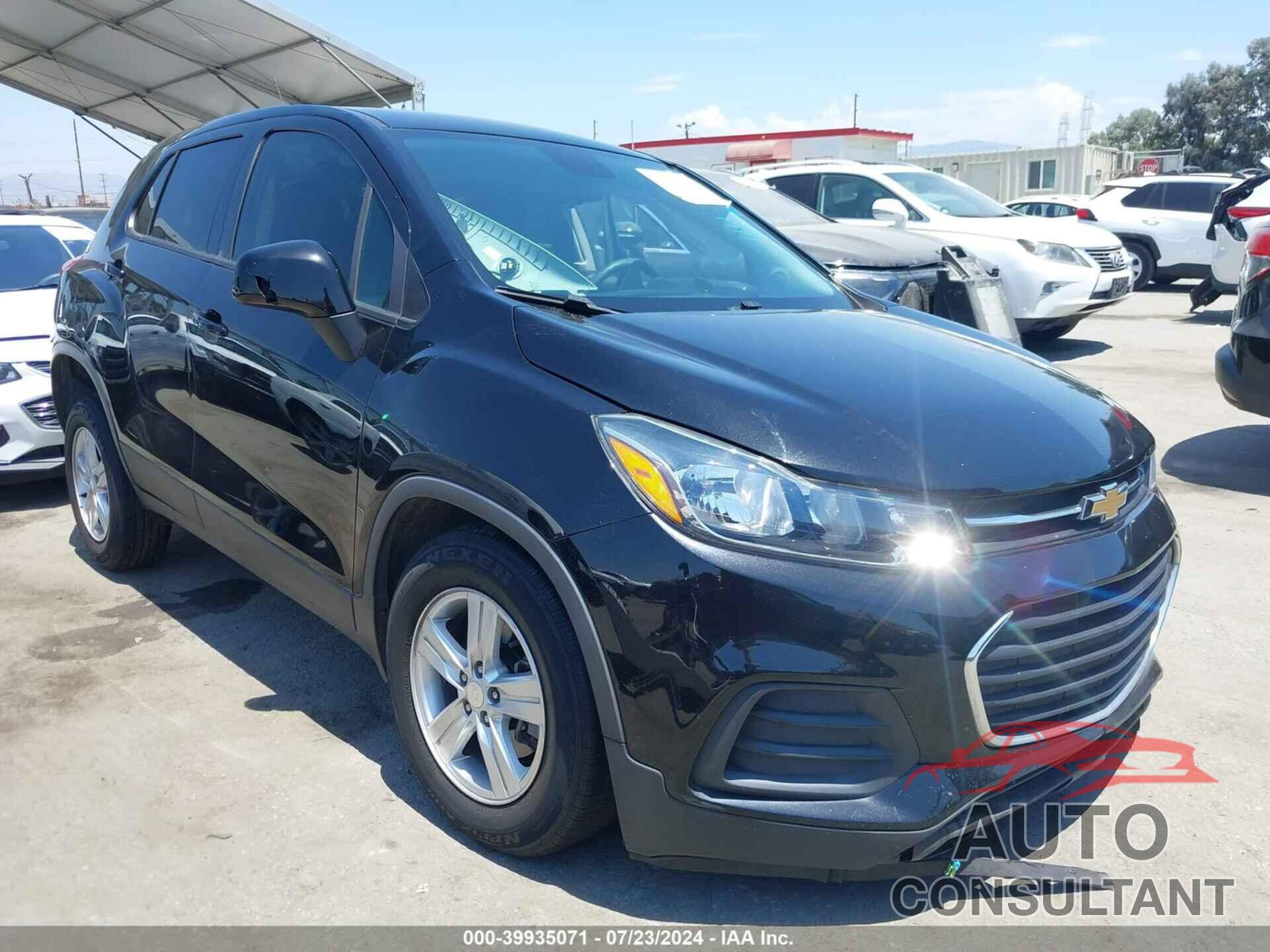 CHEVROLET TRAX 2019 - 3GNCJKSB4KL303784