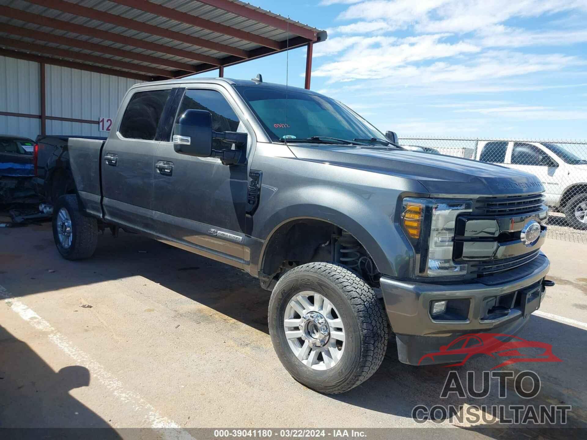 FORD SUPER DUTY F-250 SRW 2019 - 1FT7W2BT7KED26416