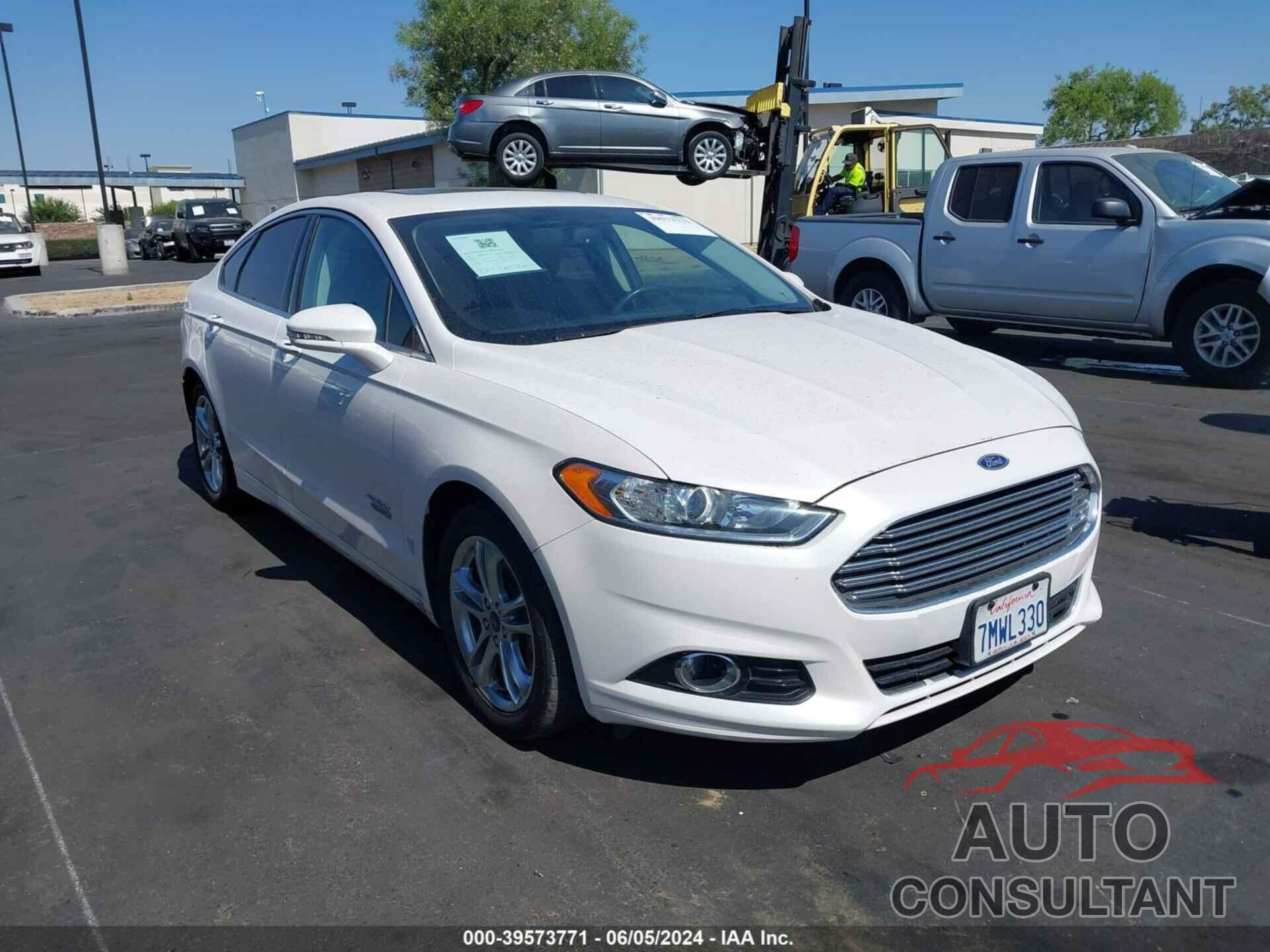 FORD FUSION ENERGI 2016 - 3FA6P0SU4GR134192