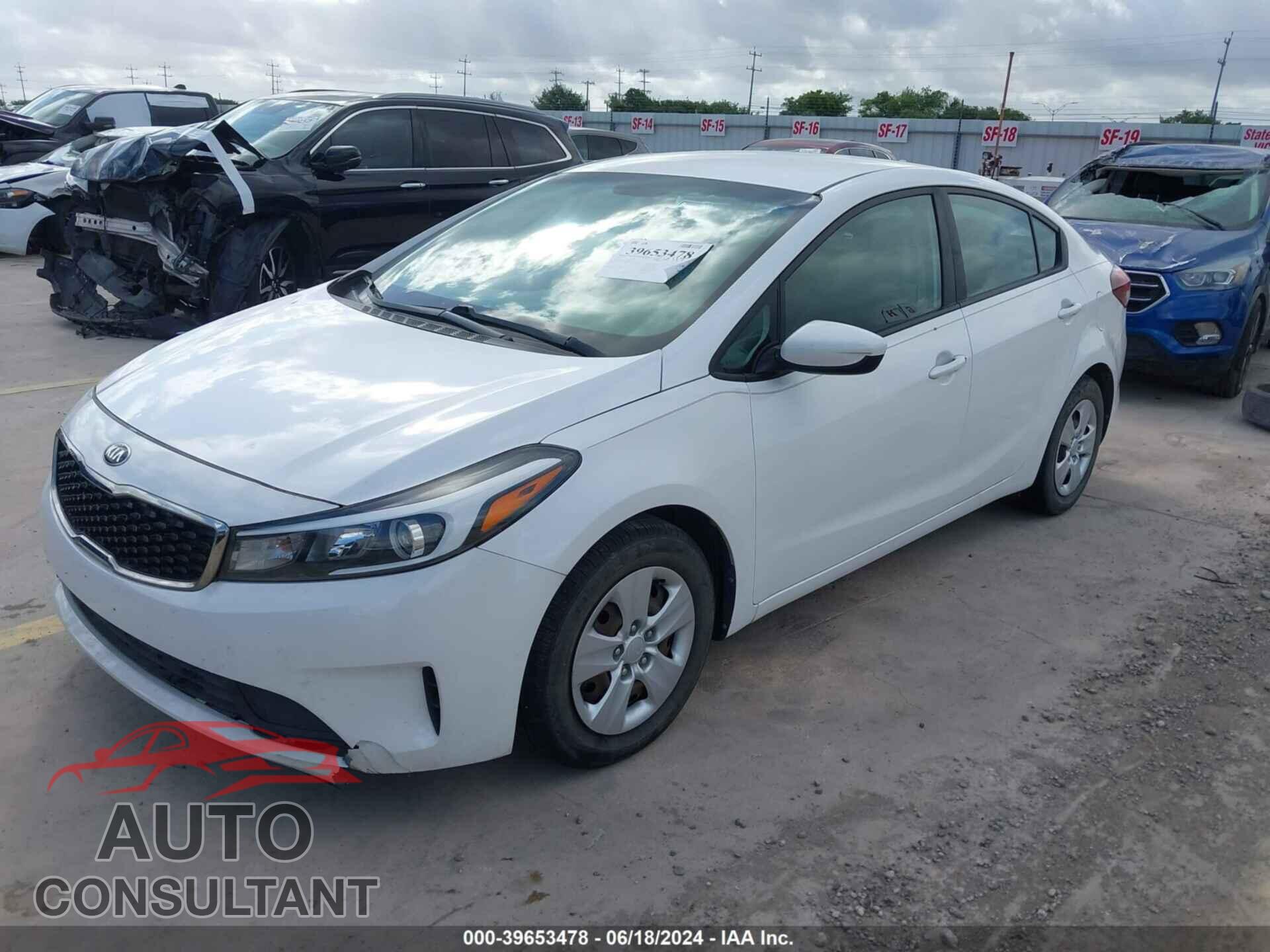 KIA FORTE 2017 - 3KPFL4A78HE098072
