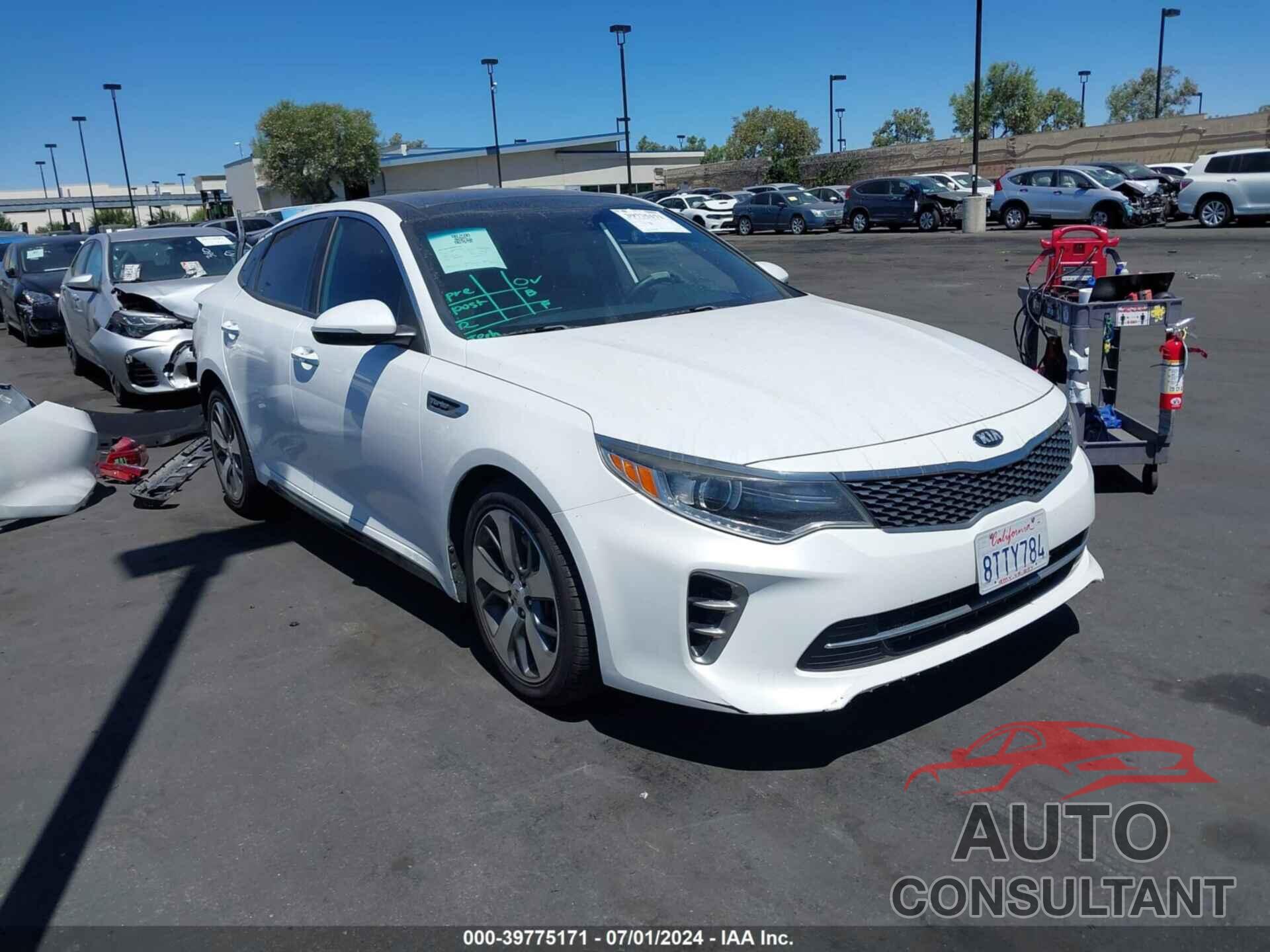 KIA OPTIMA 2016 - 5XXGW4L25GG017726