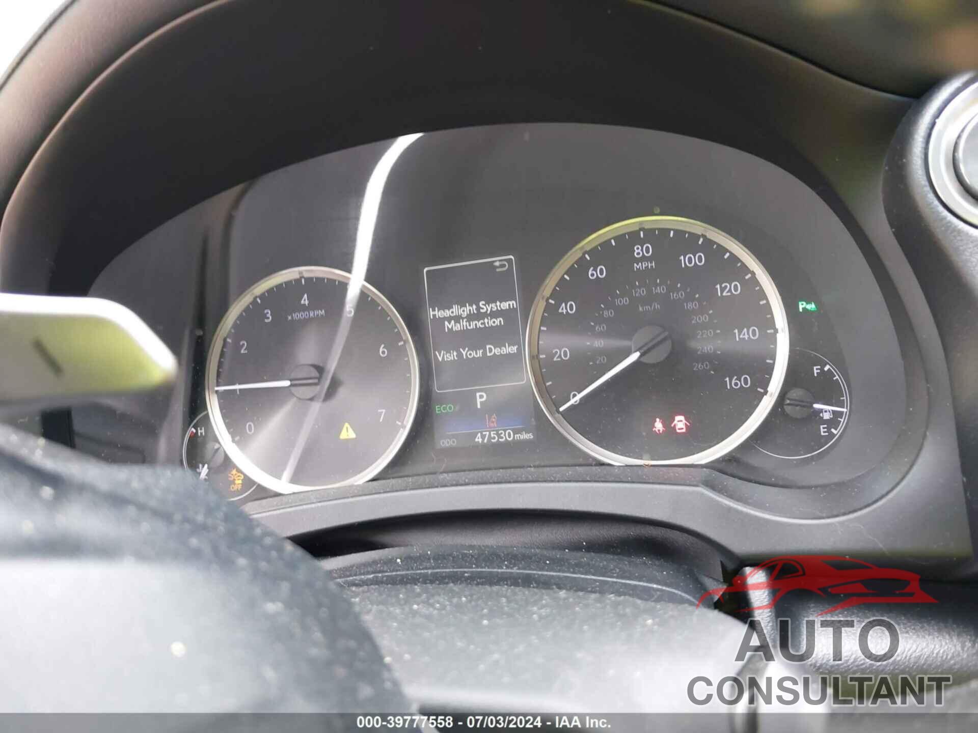 LEXUS RC 300 2019 - JTHS85BC7K5004735