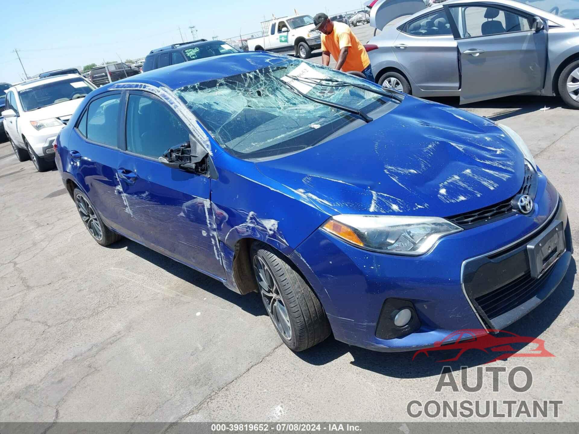 TOYOTA COROLLA 2016 - 5YFBURHE4GP455712