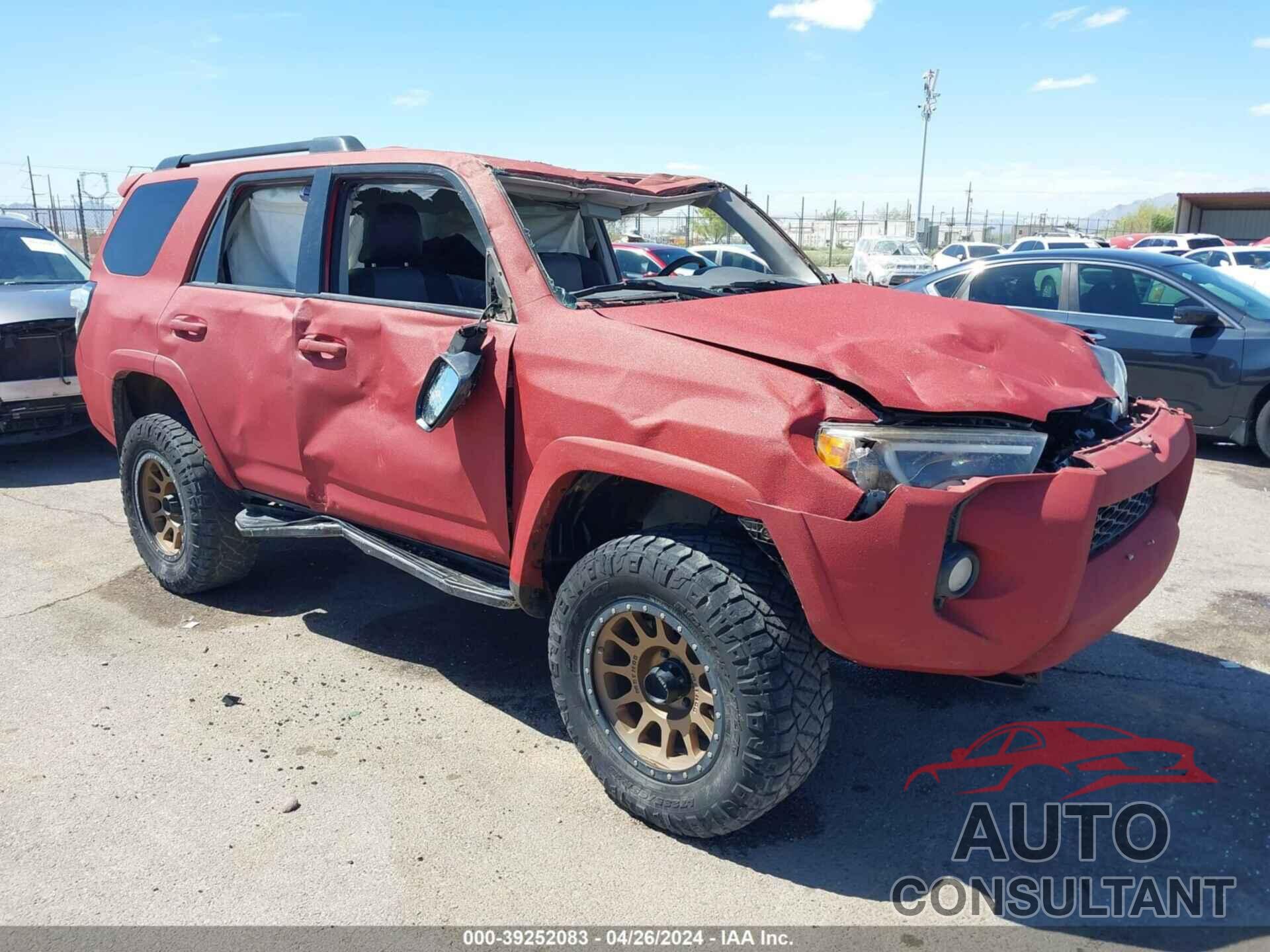 TOYOTA 4RUNNER 2019 - JTEBU5JR7K5677667