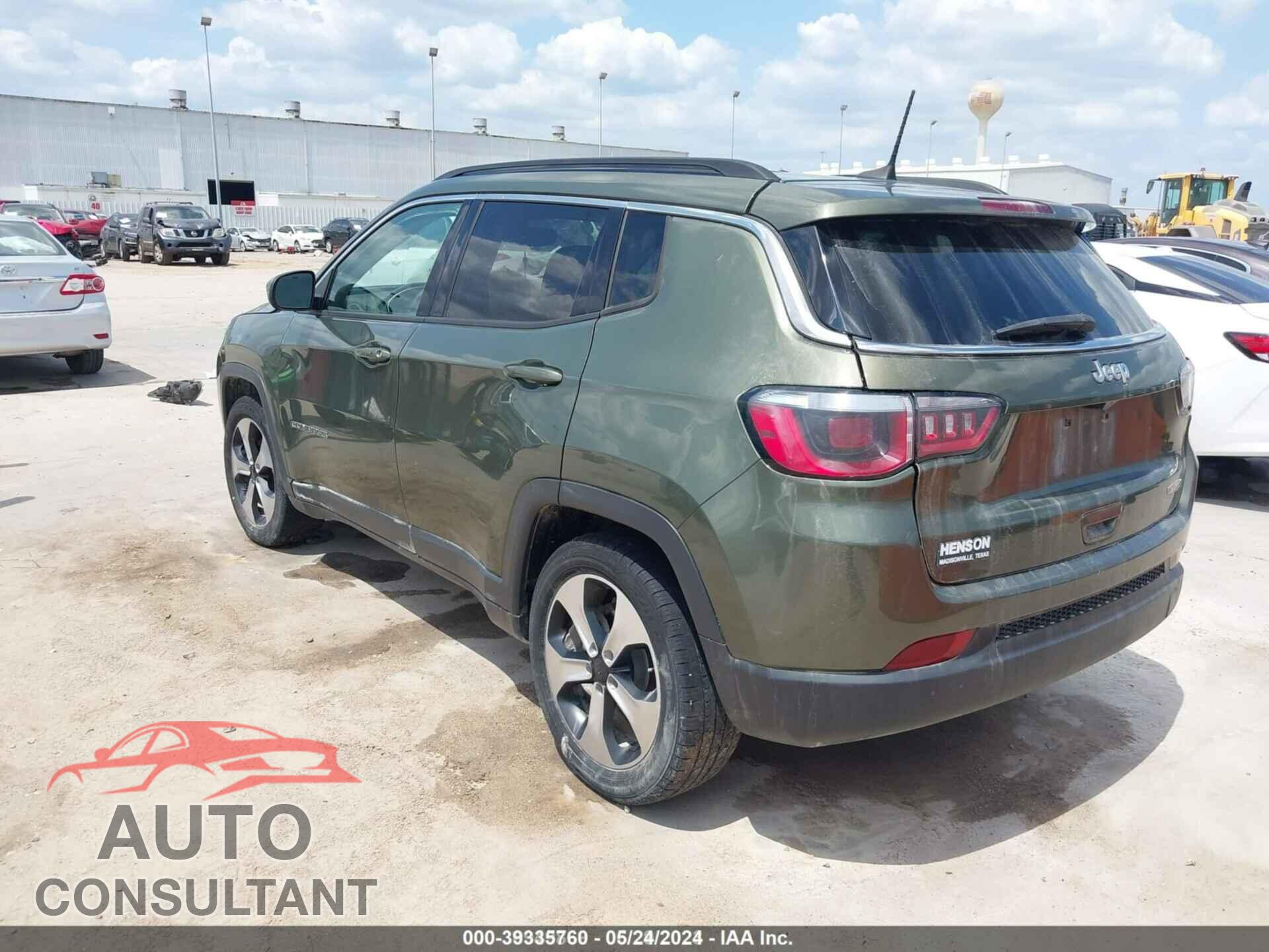 JEEP NEW COMPASS 2017 - 3C4NJCBB4HT690921