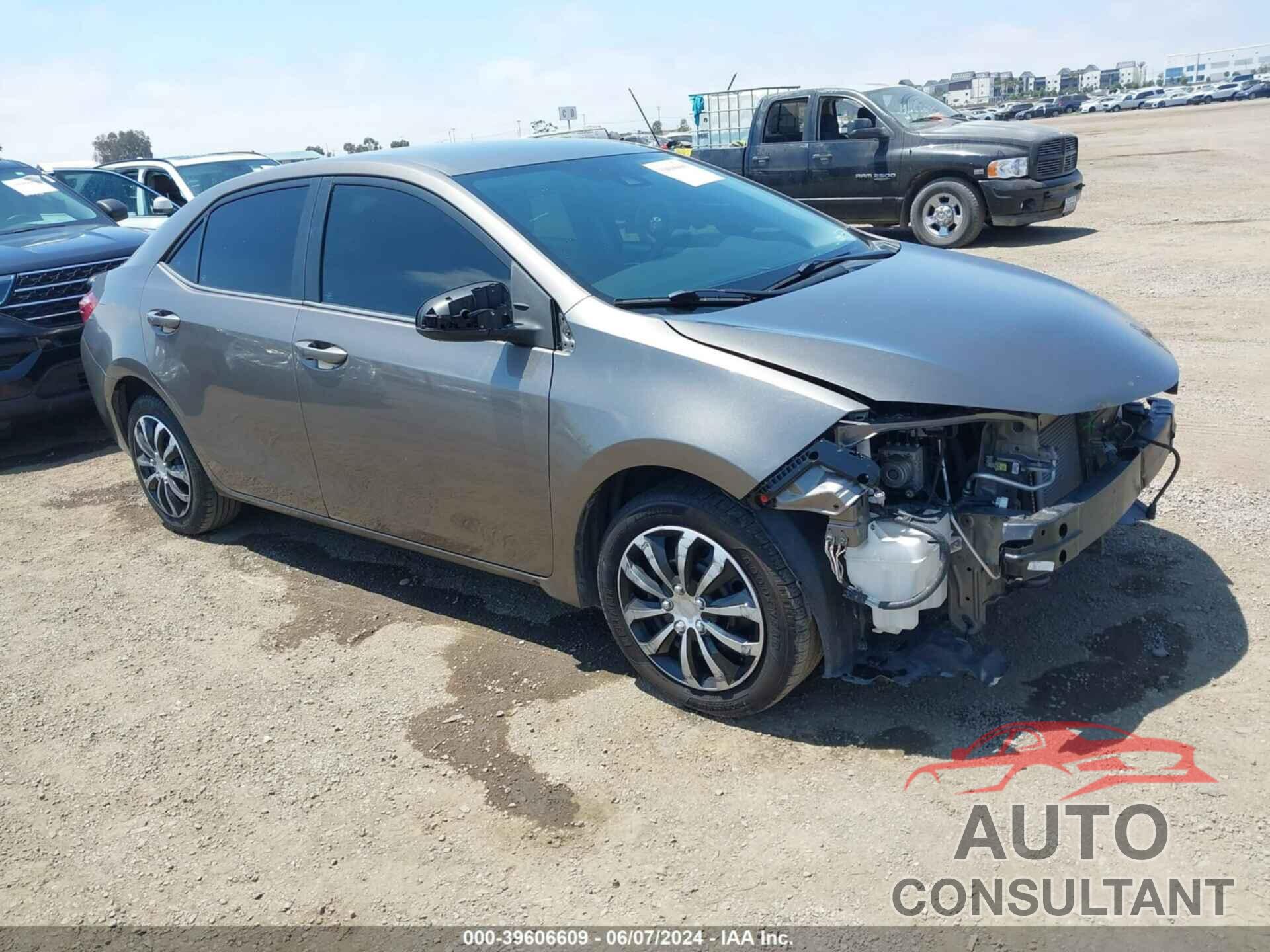 TOYOTA COROLLA 2018 - 2T1BURHE4JC090620