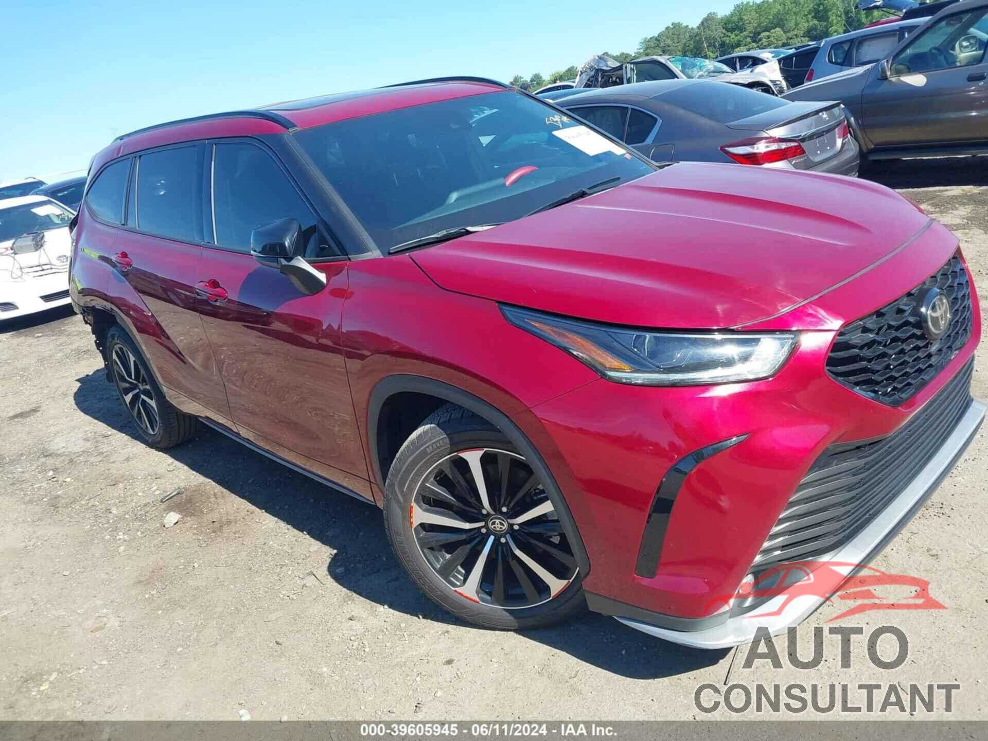 TOYOTA HIGHLANDER 2021 - 5TDLZRAH9MS031990