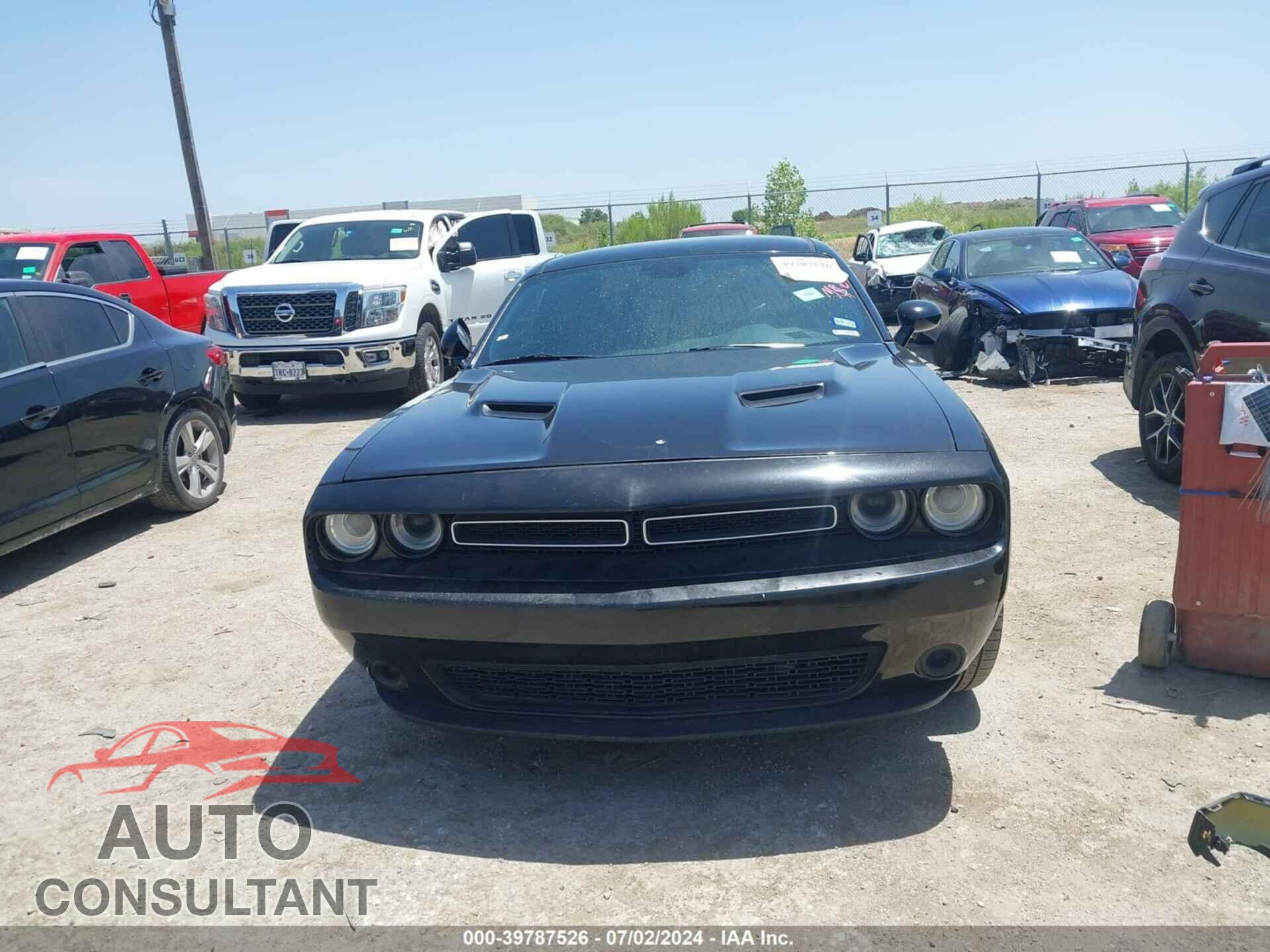DODGE CHALLENGER 2019 - 2C3CDZAG8KH605212