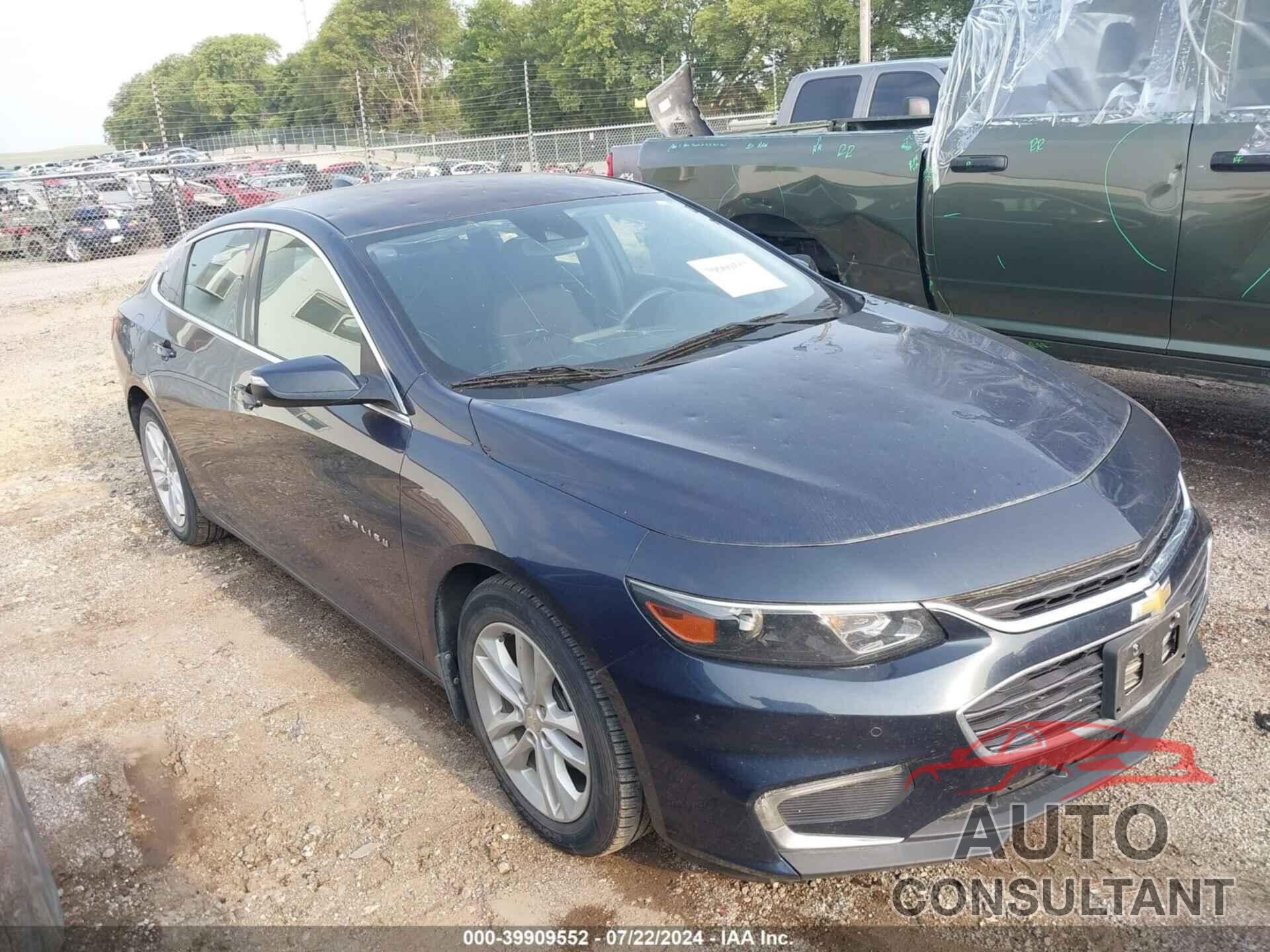 CHEVROLET MALIBU 2017 - 1G1ZE5ST5HF194247