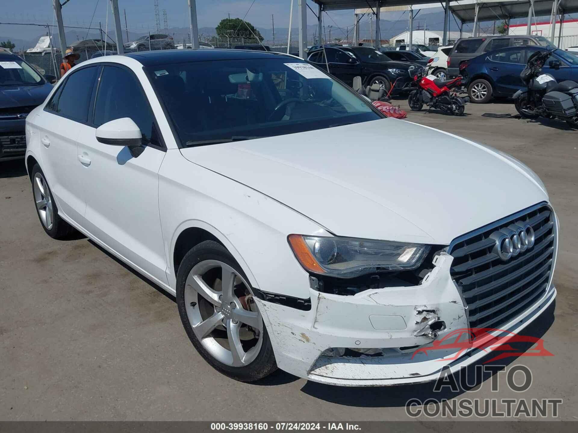 AUDI A3 2016 - WAUA7GFFXG1067047