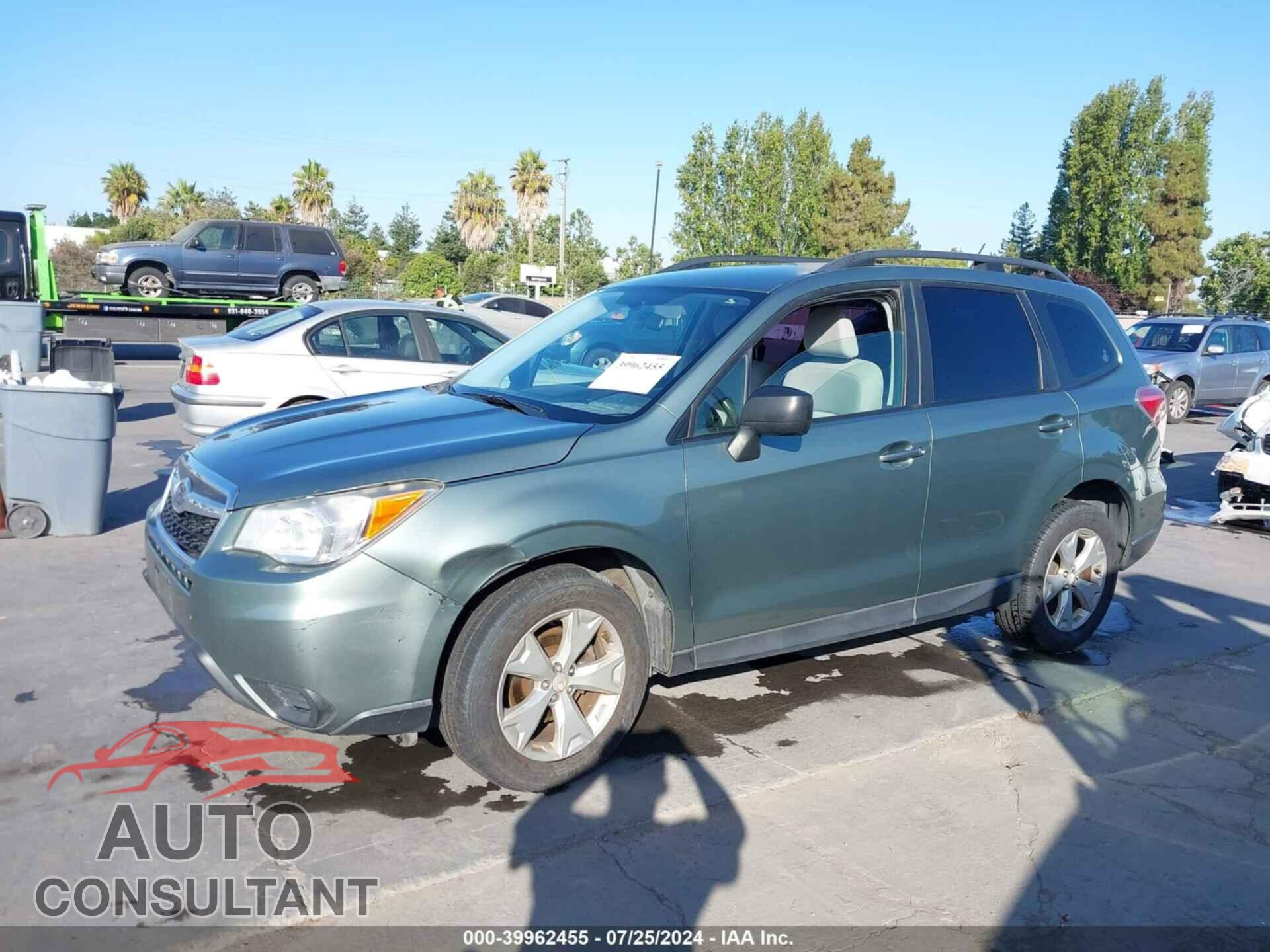 SUBARU FORESTER 2015 - JF2SJABC3FH528498
