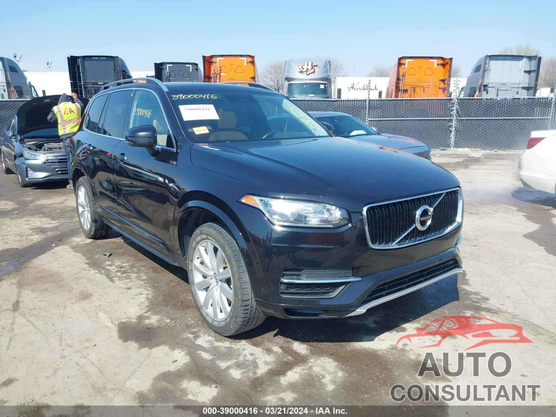 VOLVO XC90 2016 - YV4A22PK1G1028778