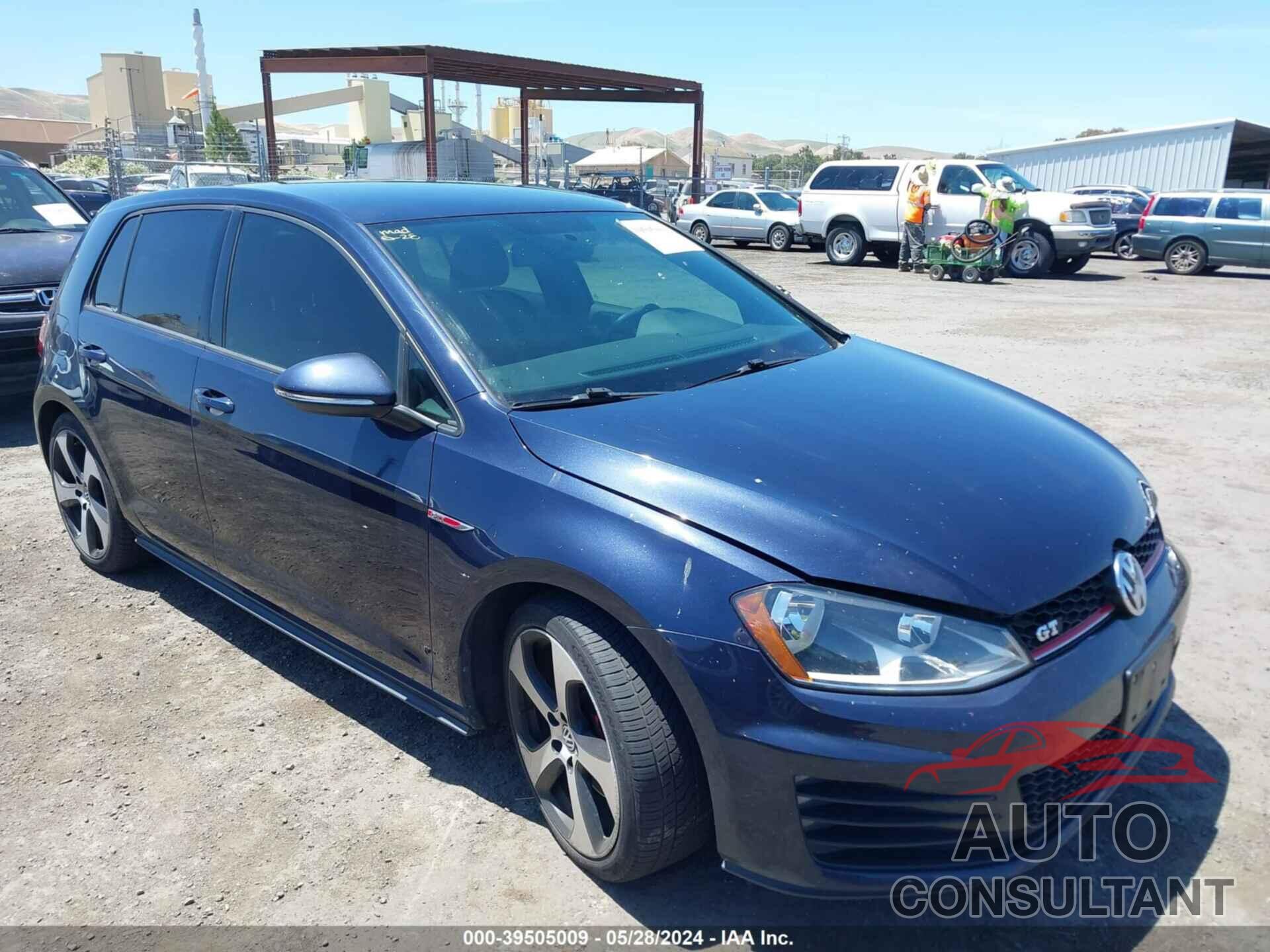 VOLKSWAGEN GOLF GTI 2016 - 3VW4T7AU7GM039935