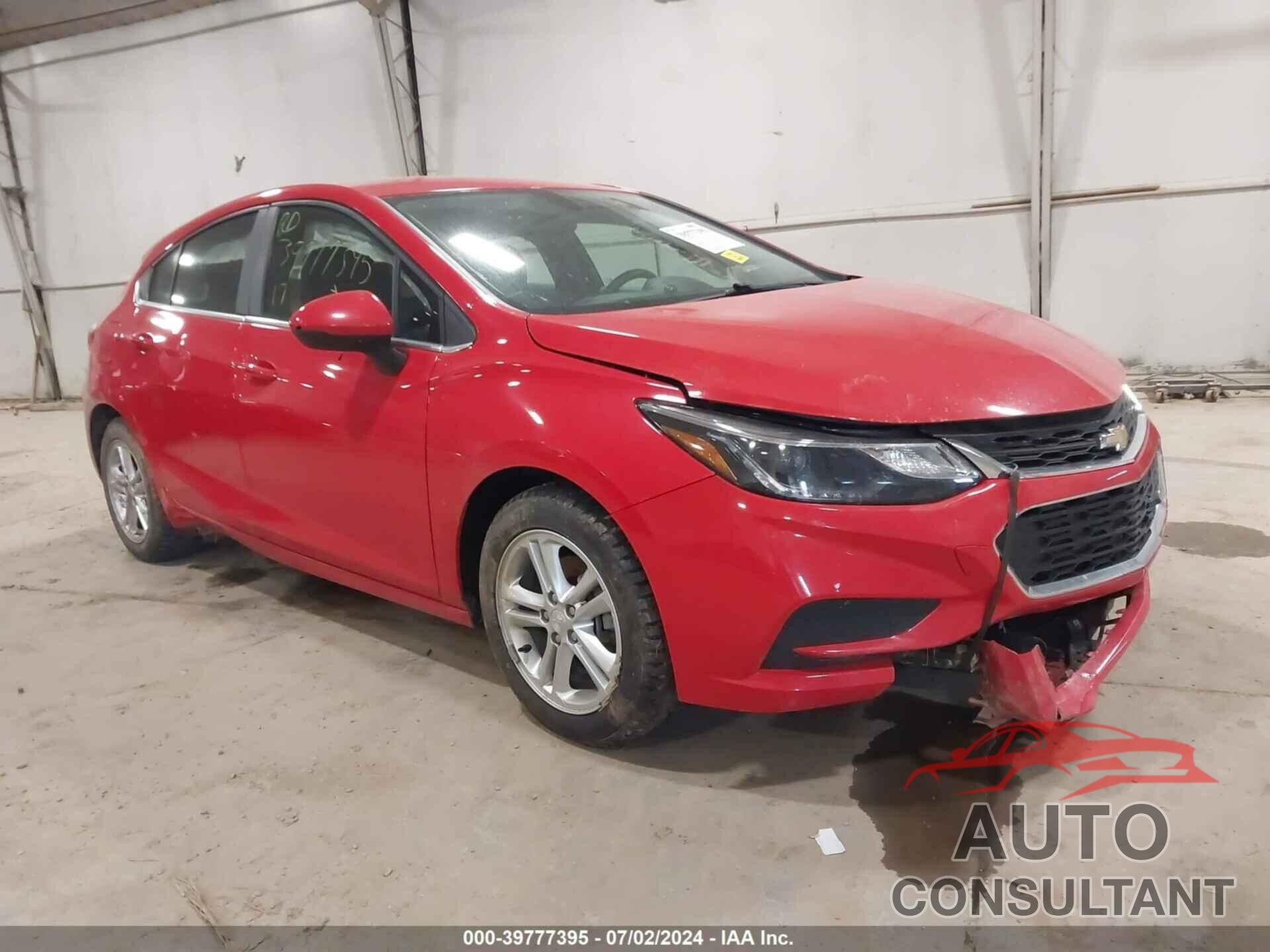 CHEVROLET CRUZE 2017 - 3G1BE6SM5HS605027